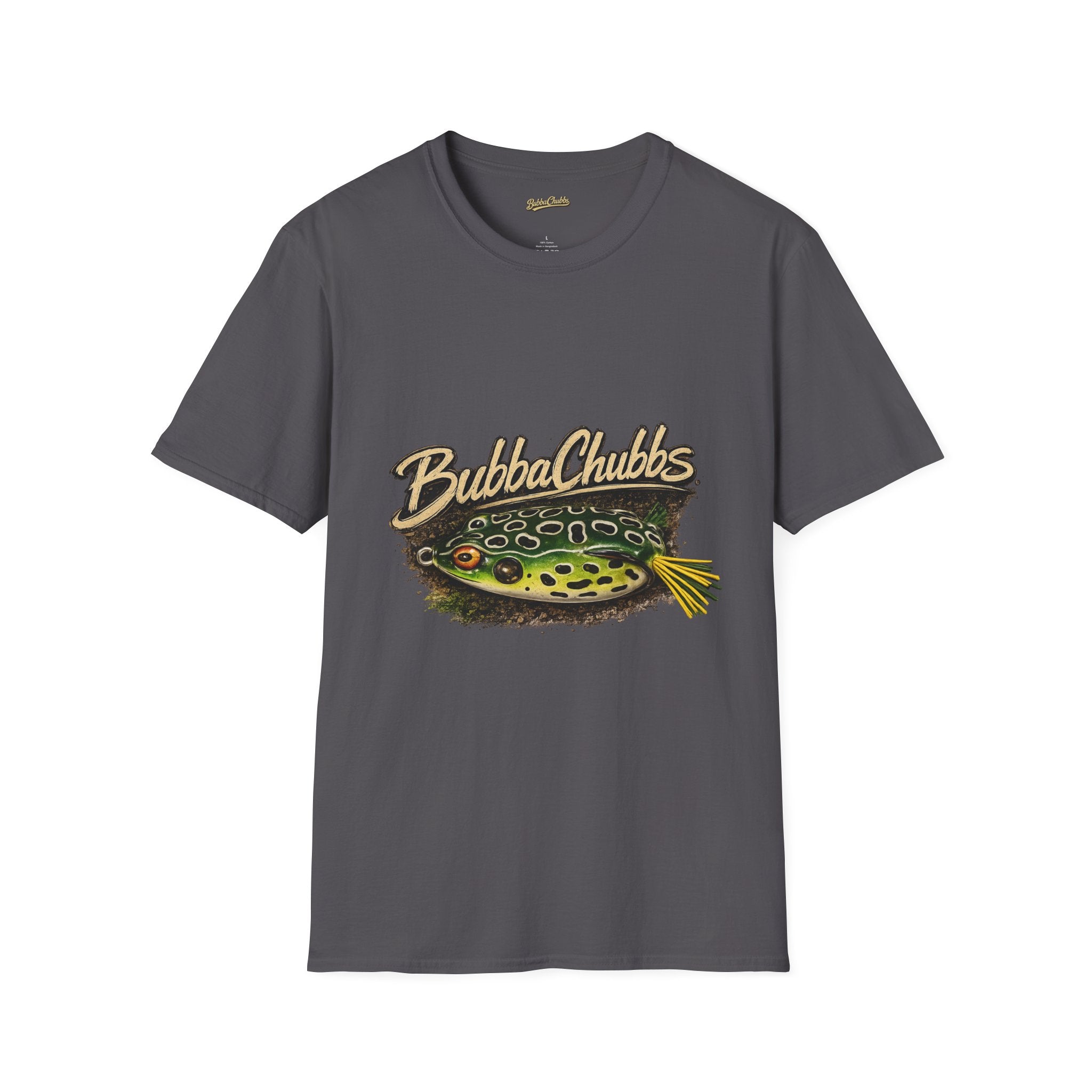 BubbaChubbs Gone Fishing Lure Graphic Tee Printify