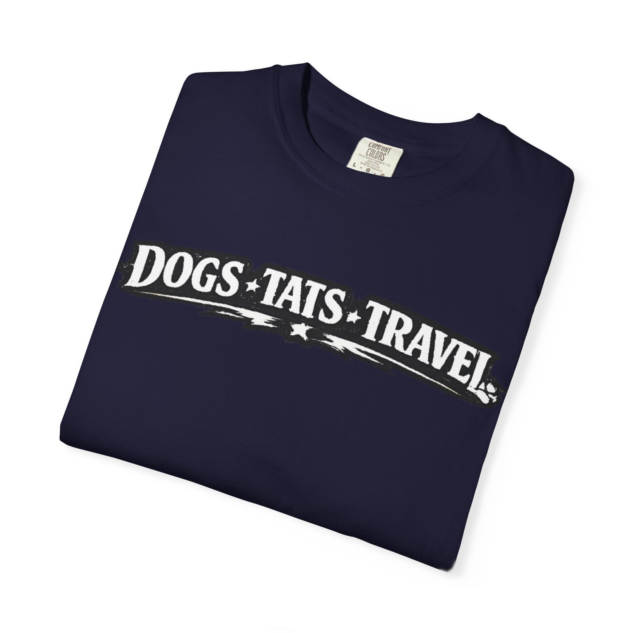 BubbaChubbs Dogs Tats Travel Chill Tee Printify