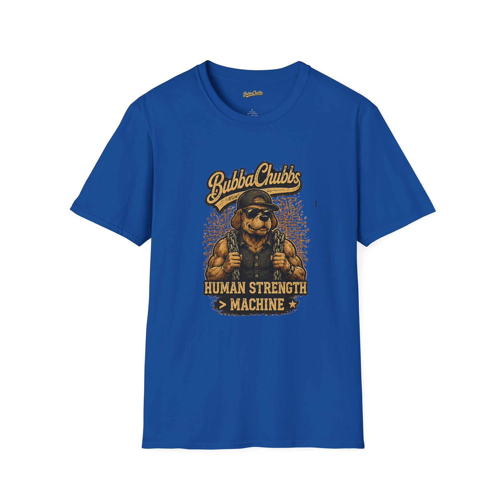 Human Strength Graphic Tee | BubbaChubbs Motivational T-Shirt