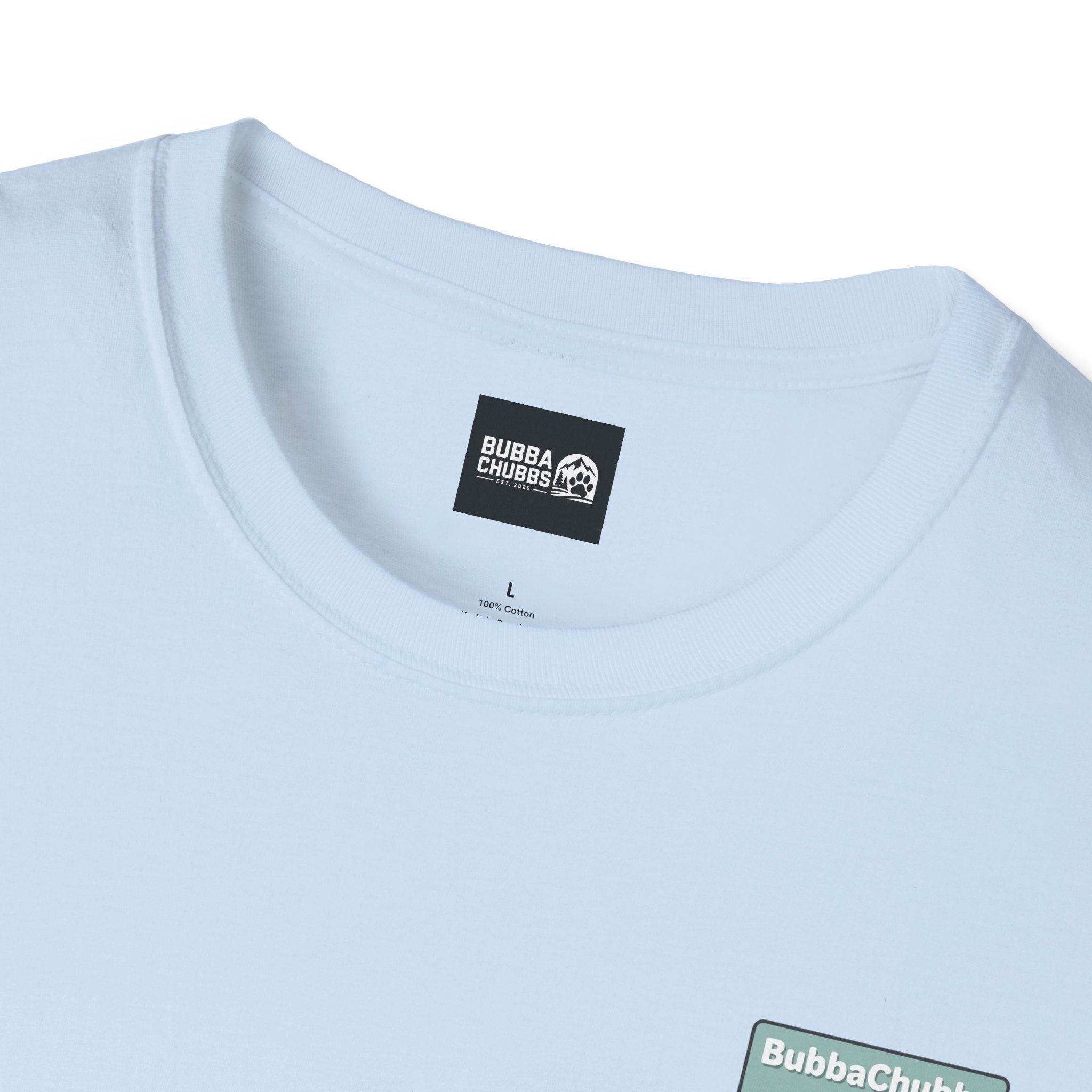BubbaChubbs Logo front and Back Short-Sleeve Tee - BubbaChubbs Brand