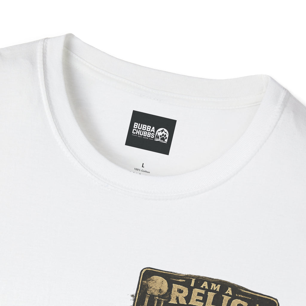 BubbaChubbs way back Relic Logo Transparent Short-Sleeve Tee - BubbaChubbs Brand