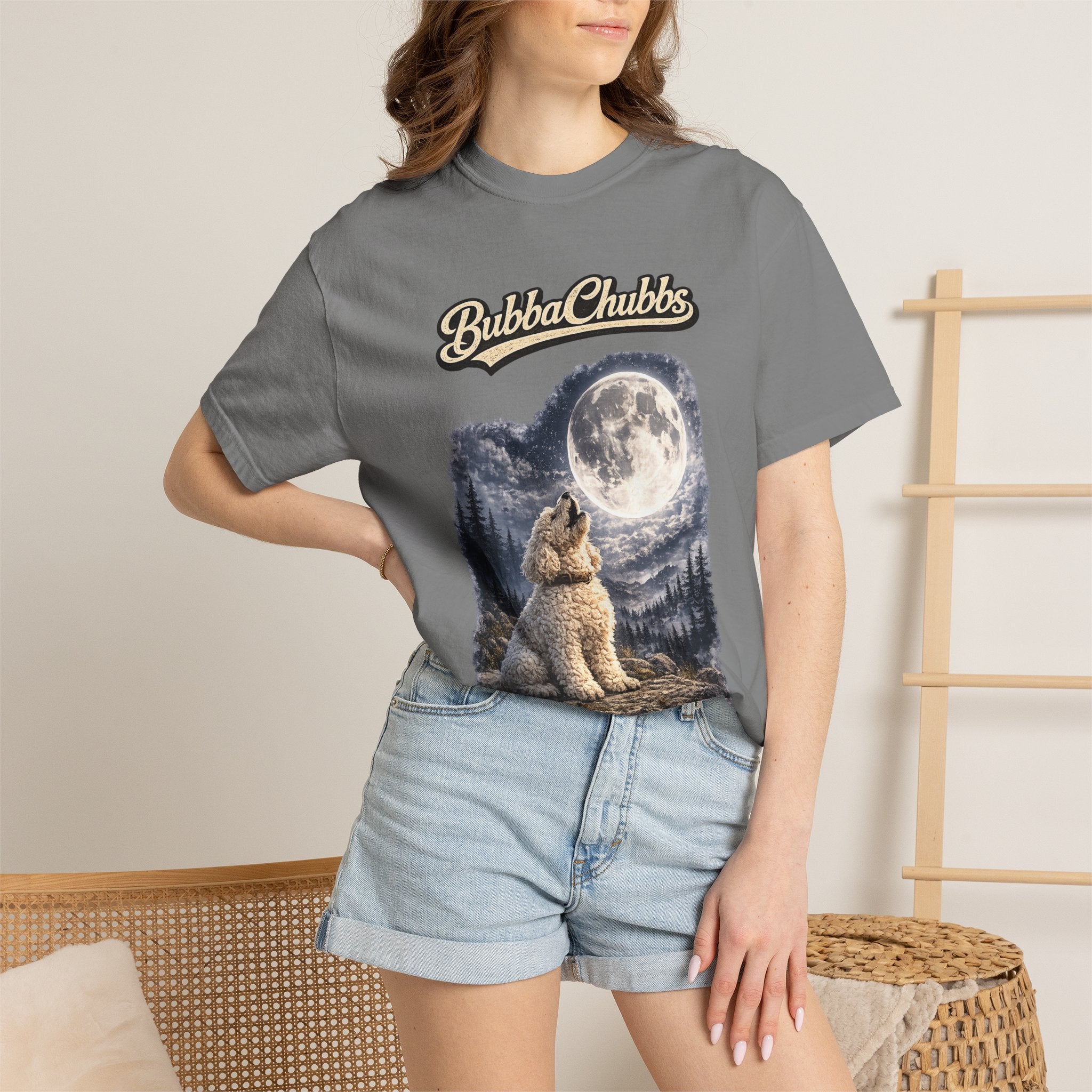 BubbaChubbs howling Style Tee Printify