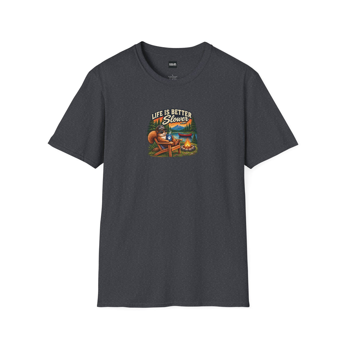 Life Is Better Slower Campfire T-Shirt