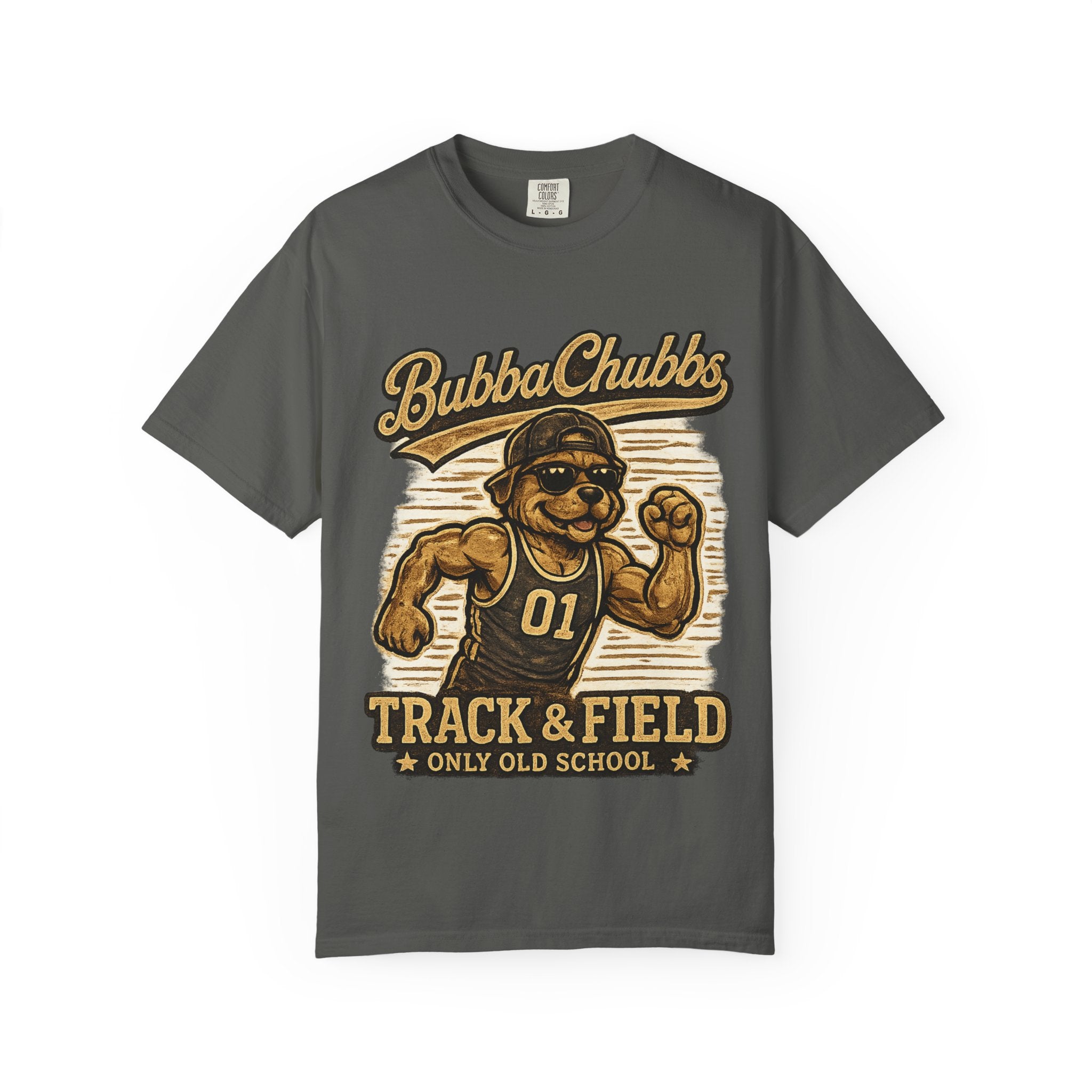 Track & Field Graphic Tee | BubbaChubbs Get Out Stay Wild T-Shirt