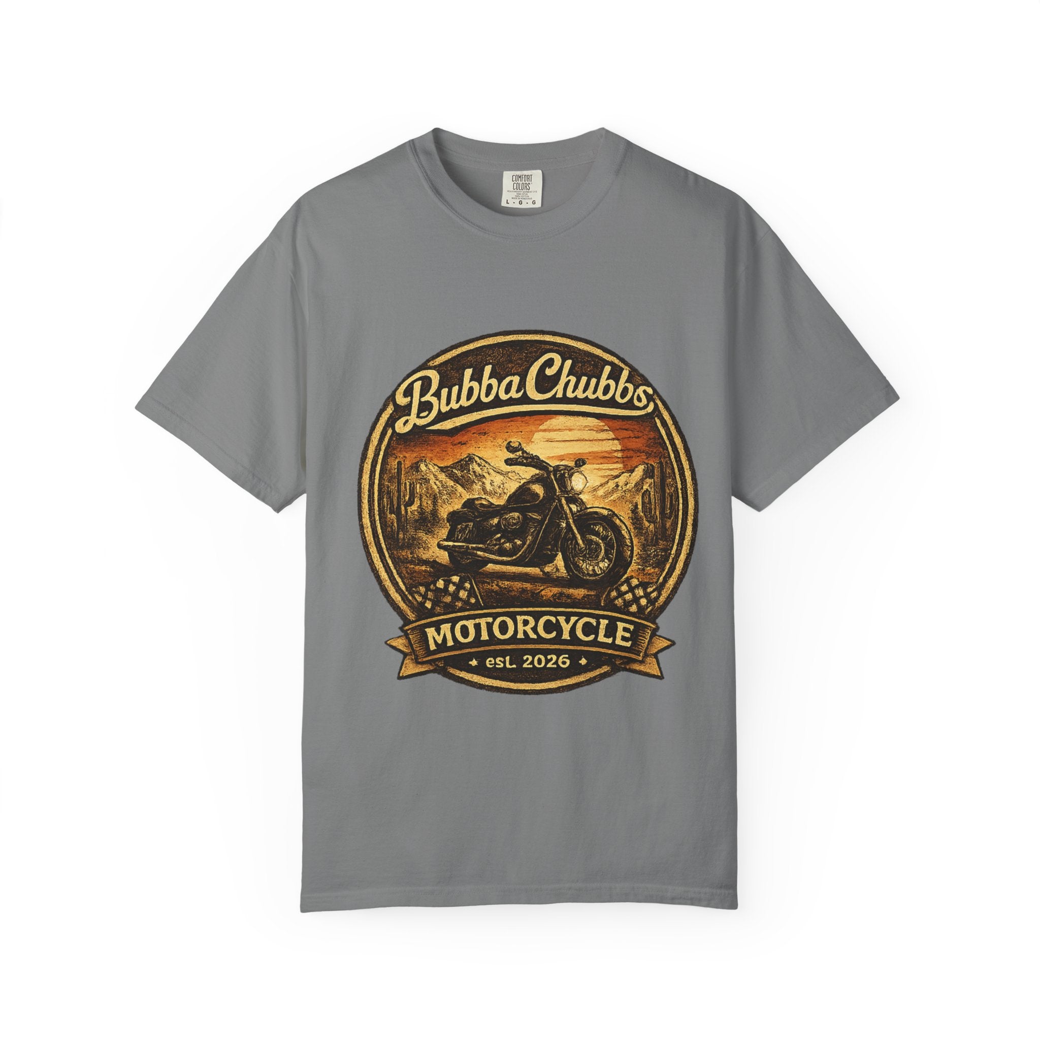 Motorcycle Graphic Tee | BubbaChubbs Biker Get Out Stay Wild T-Shirt