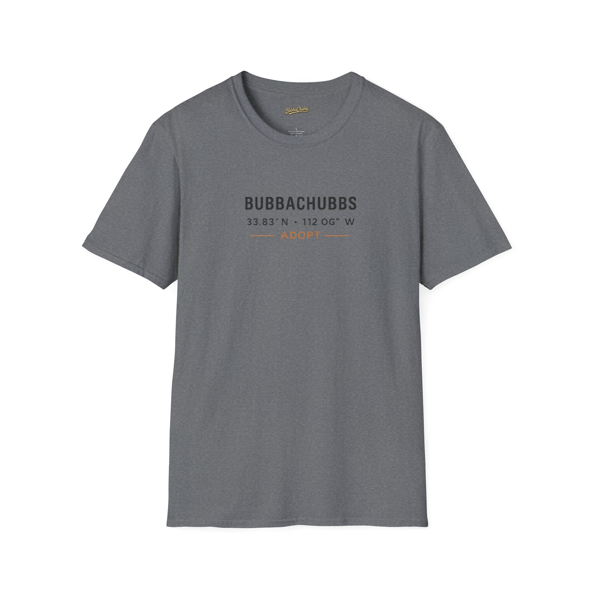 BubbaChubbs Adopt Latitude Tee - BubbaChubbs Brand