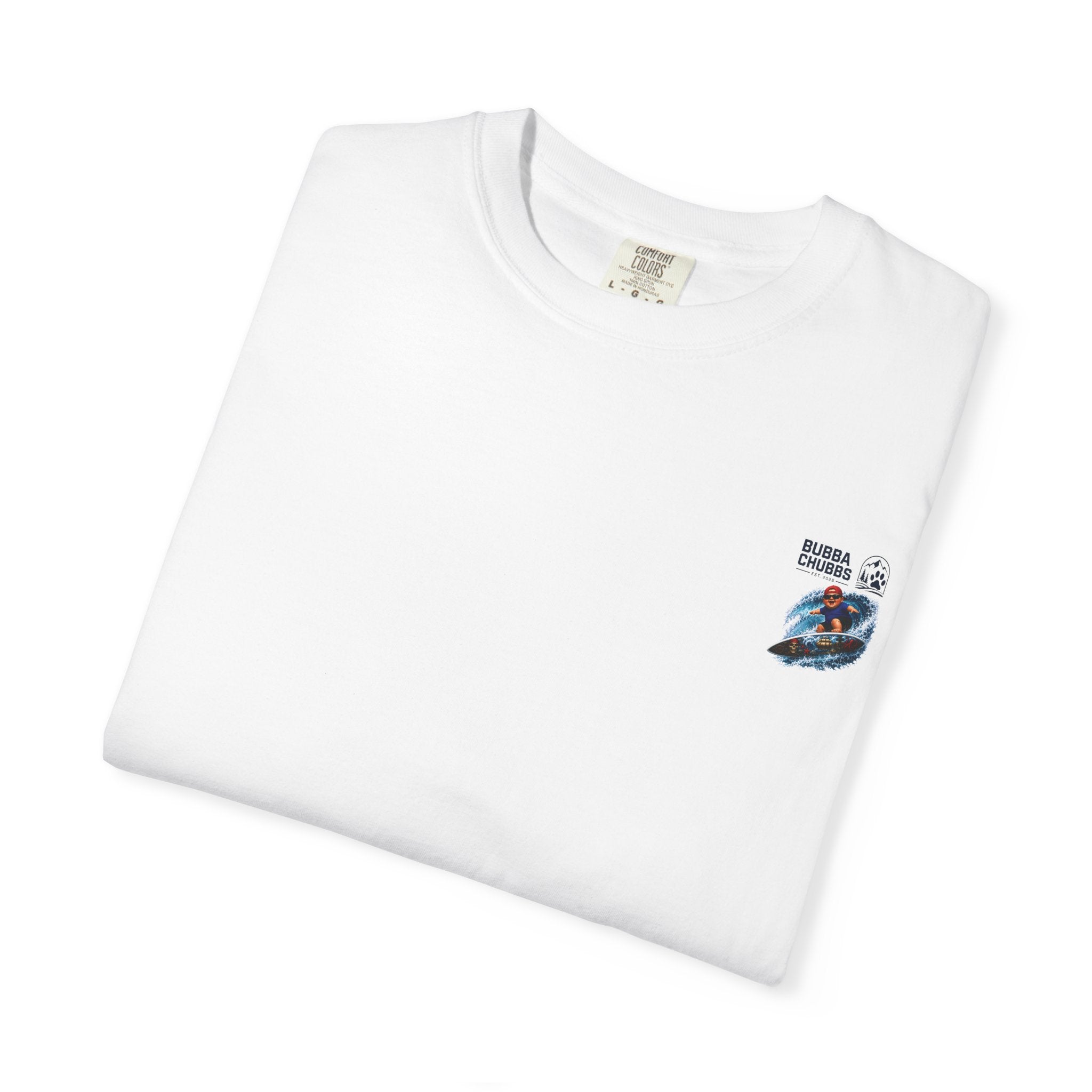 BubbaChubbs Minimal Surfs Up Tee - BubbaChubbs Brand