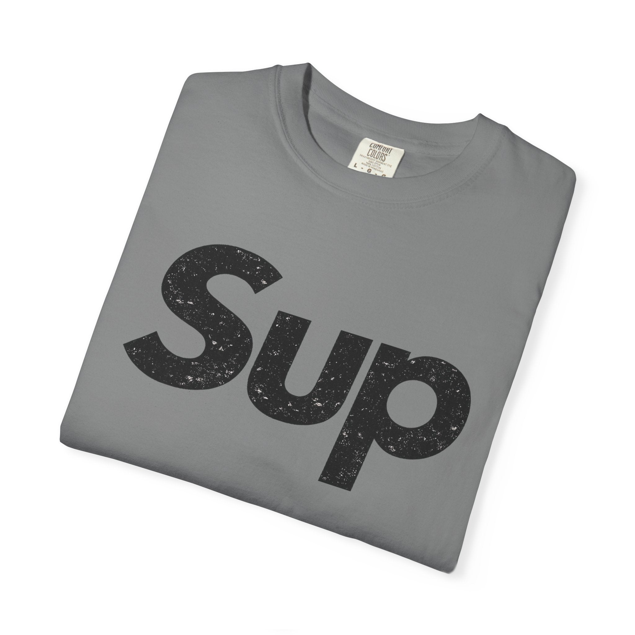 BubbaChubbs Sup Black Lettering Tee - BubbaChubbs Brand