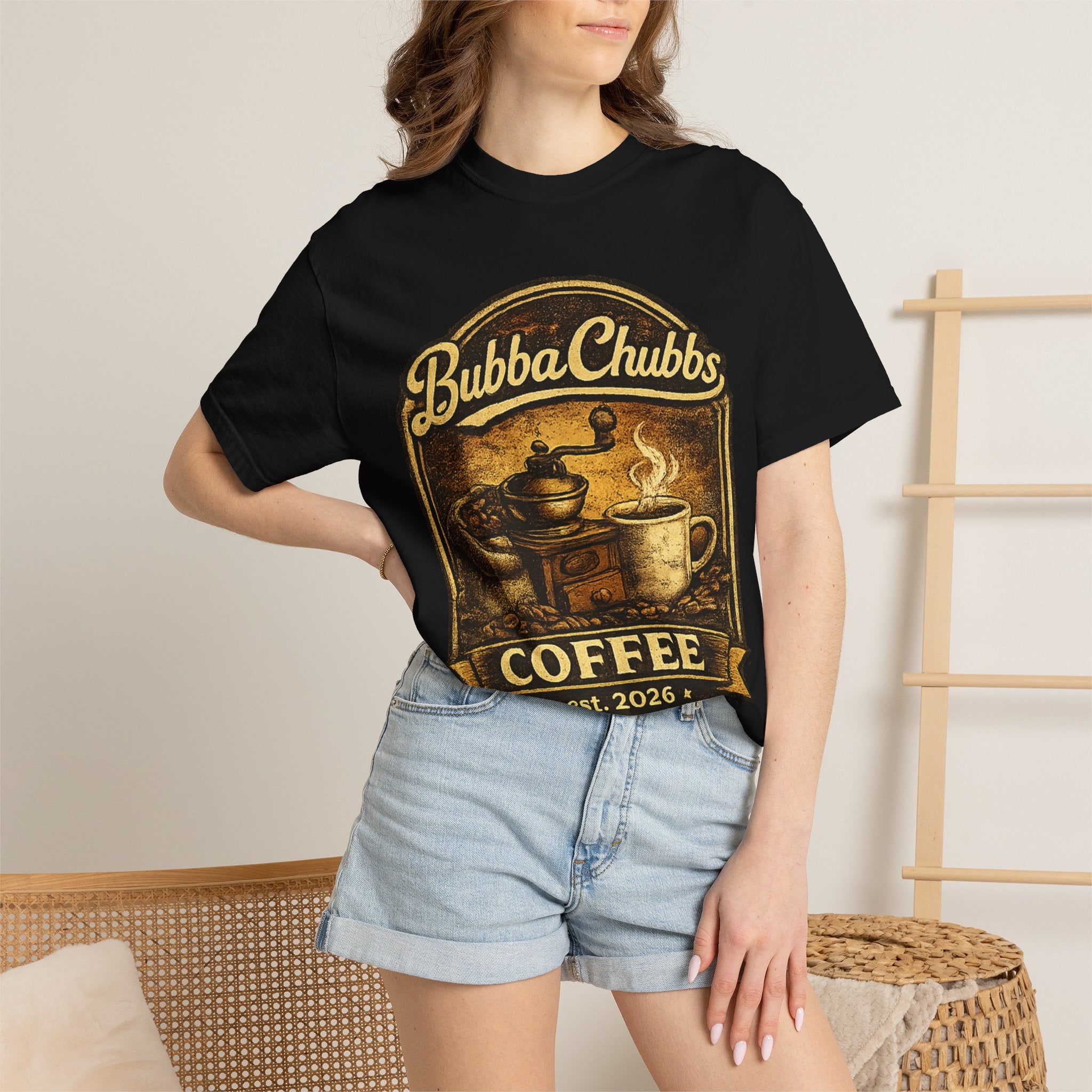 Coffee Graphic Tee | BubbaChubbs Get Out Stay Wild T-Shirt