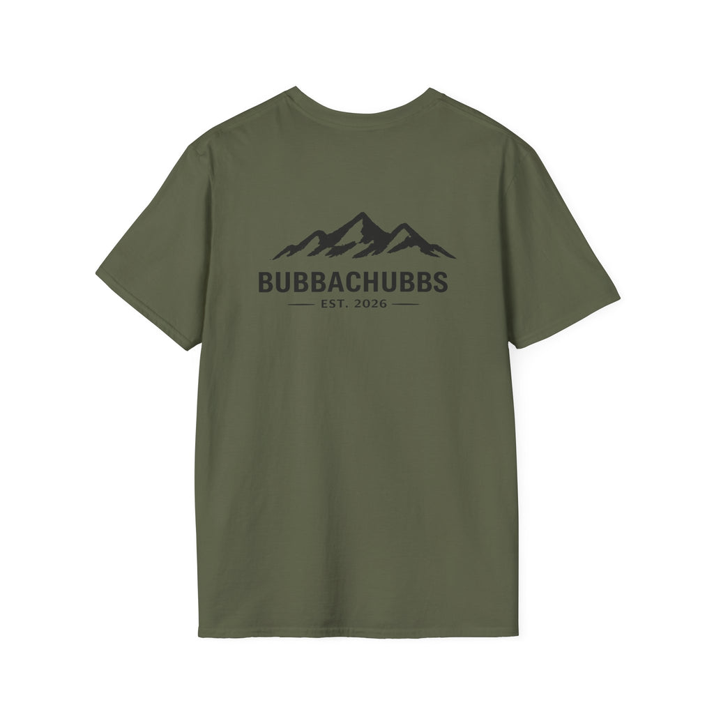BubbaChubbs Mountain View Back Short-Sleeve Tee - BubbaChubbs Brand