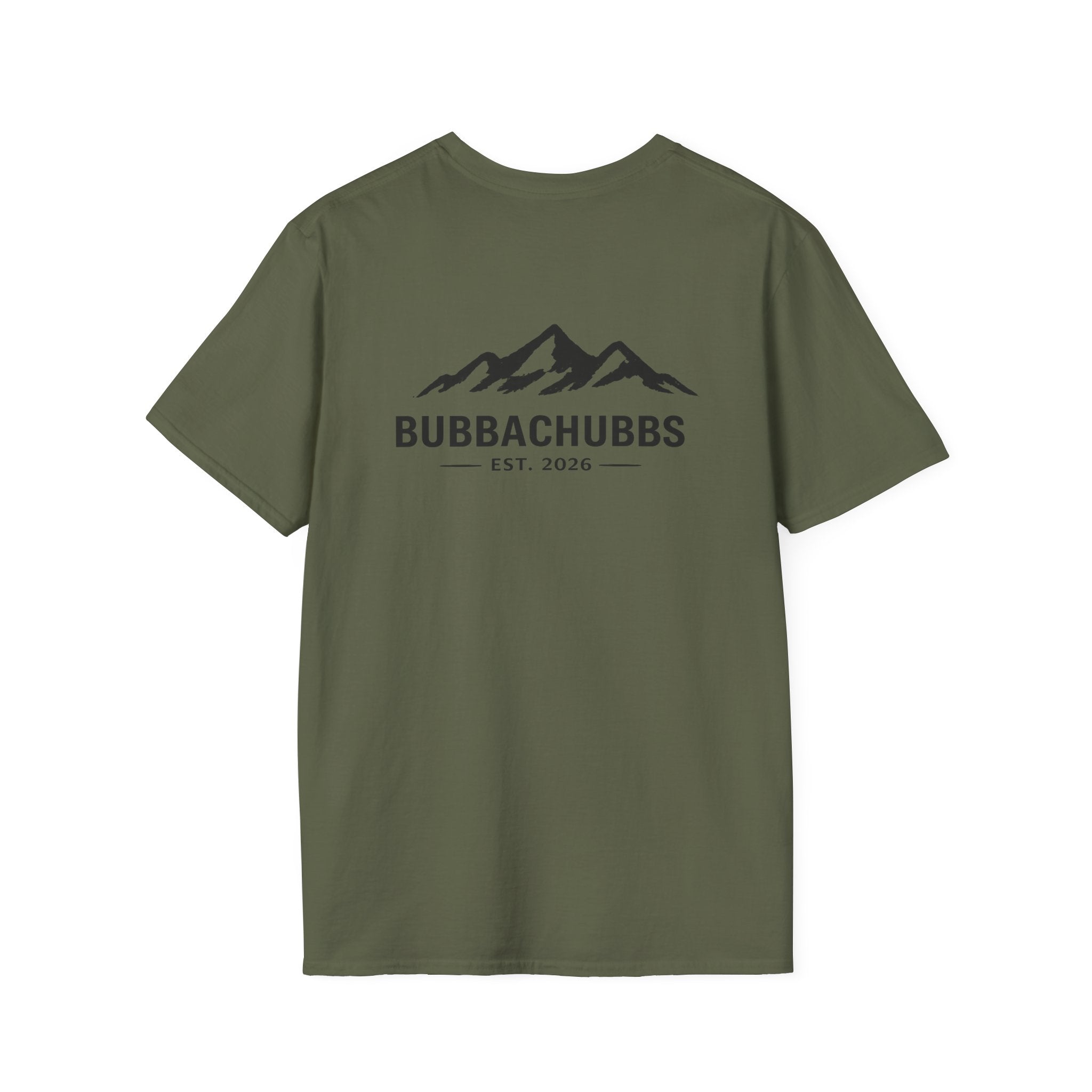 BubbaChubbs Mountain View Back Short-Sleeve Tee - BubbaChubbs Brand