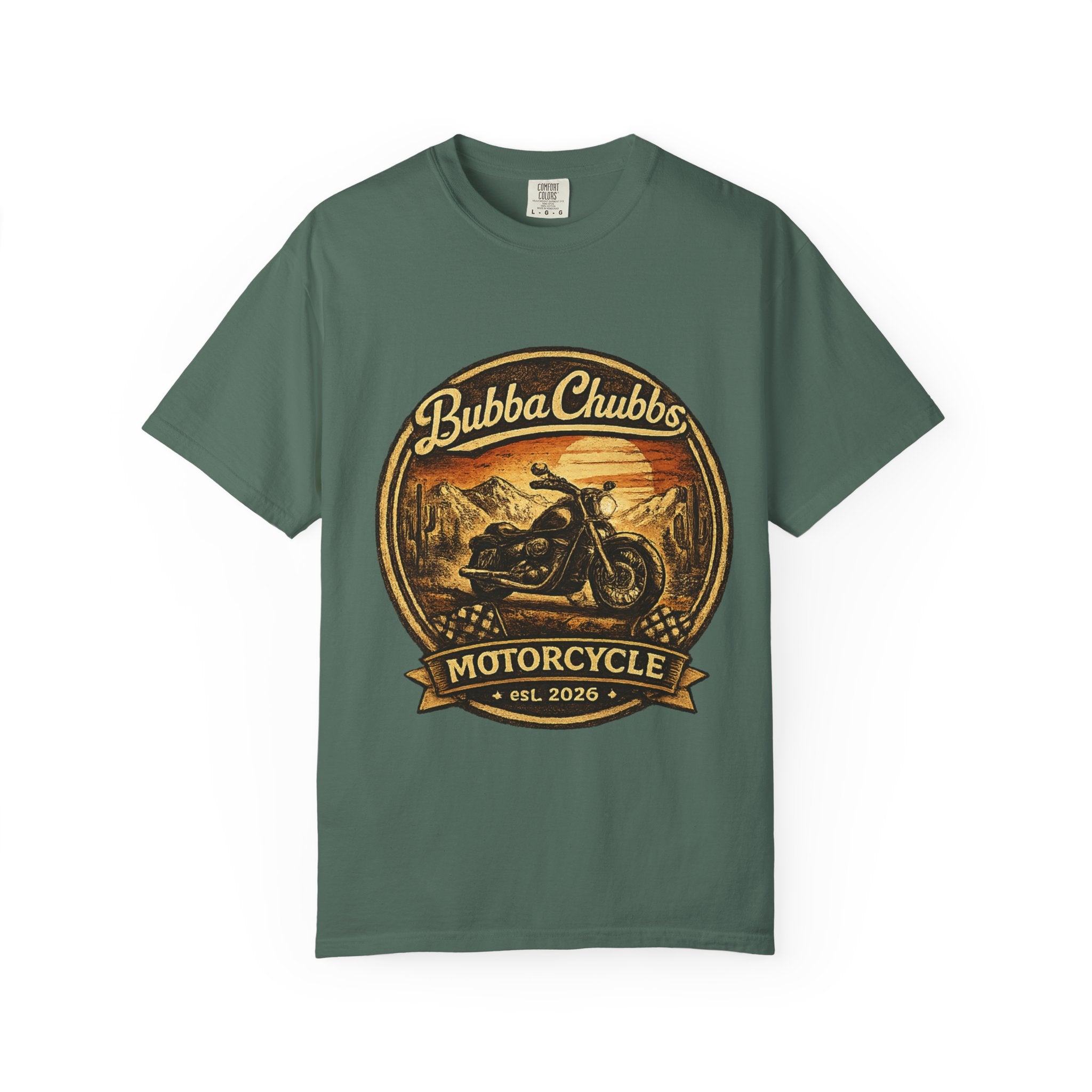 Motorcycle Graphic Tee | BubbaChubbs Biker Get Out Stay Wild T-Shirt