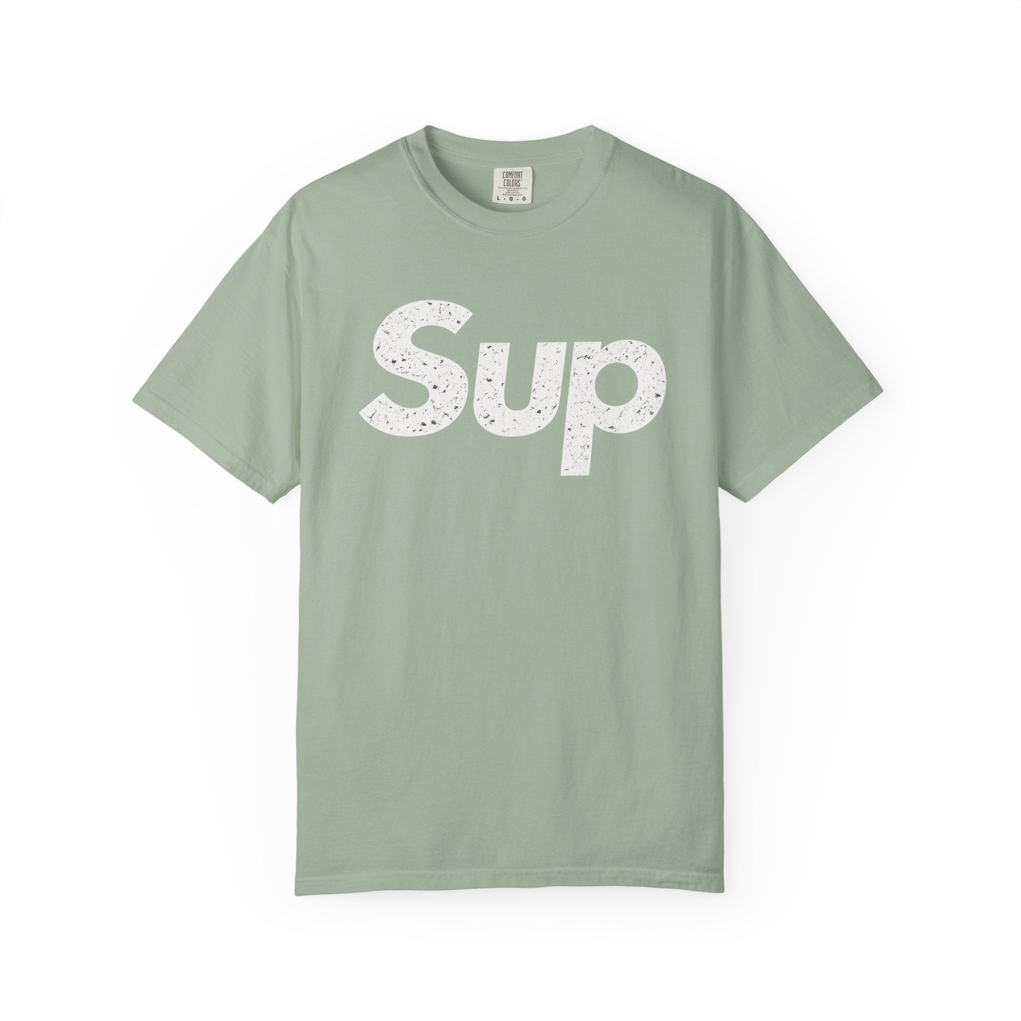 BubbaChubbs Sup White Lettering Tee - BubbaChubbs Brand