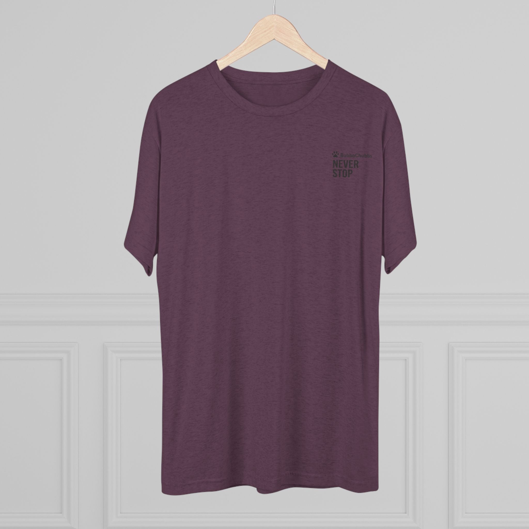 BubbaChubbs Mountains Never Stop — Adventure Outdoor Crew Shirt - BubbaChubbs Brand