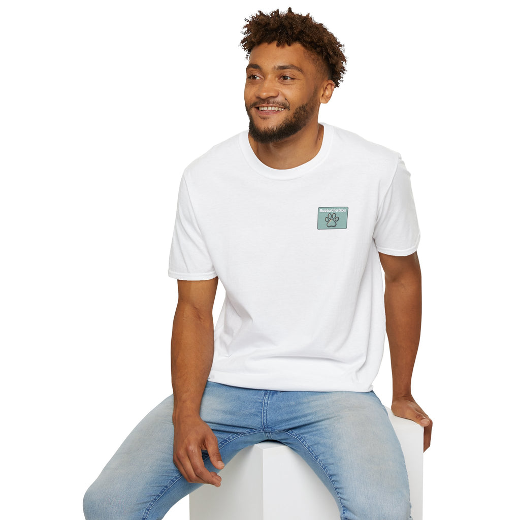 BubbaChubbs Logo front and Back Short-Sleeve Tee - BubbaChubbs Brand