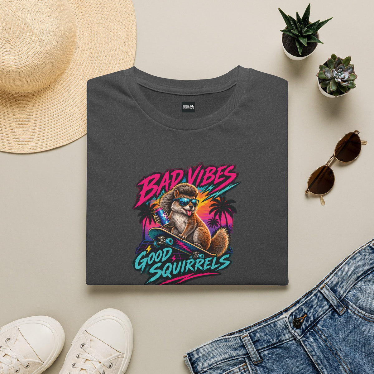 Bad Vibes Good Squirrels T-Shirt