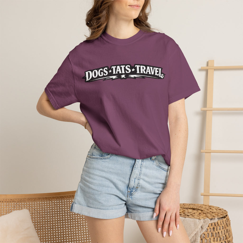 BubbaChubbs Dogs Tats Travel Chill Tee Printify