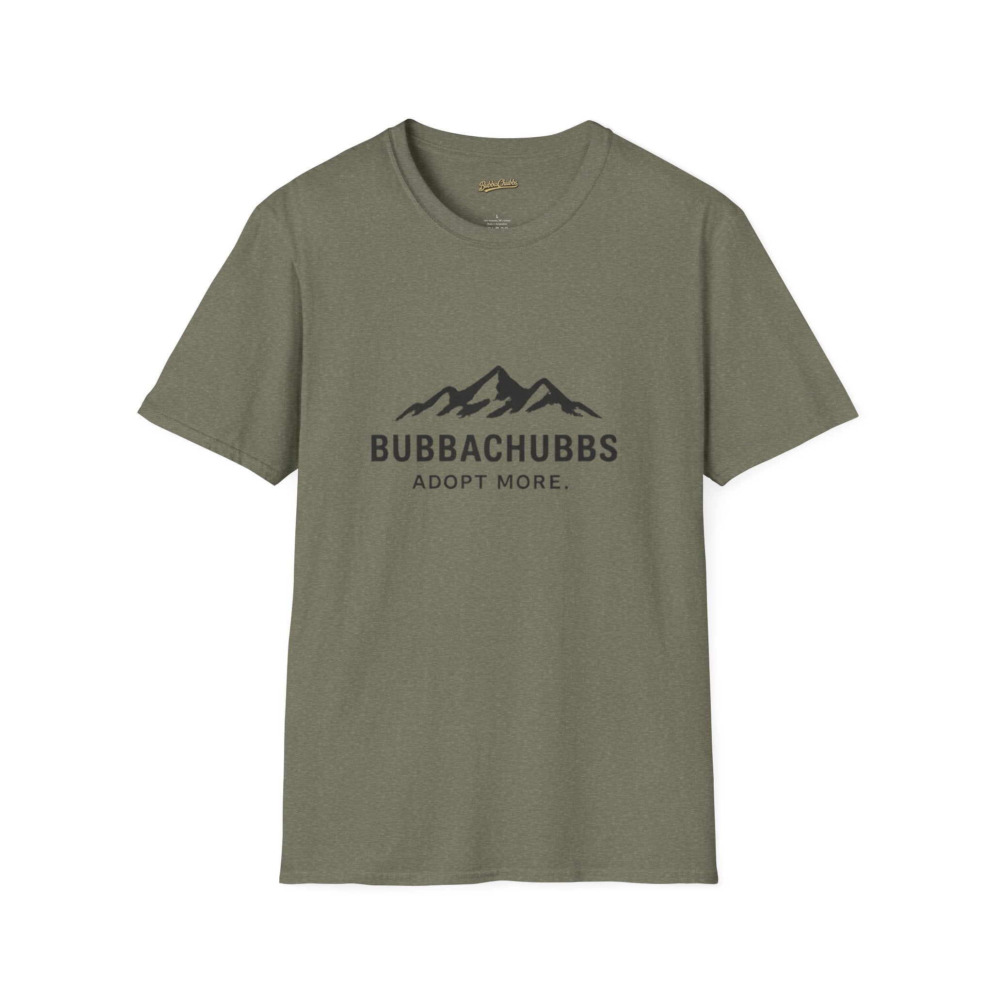 BubbaChubbs Adopt More Tee - BubbaChubbs Brand