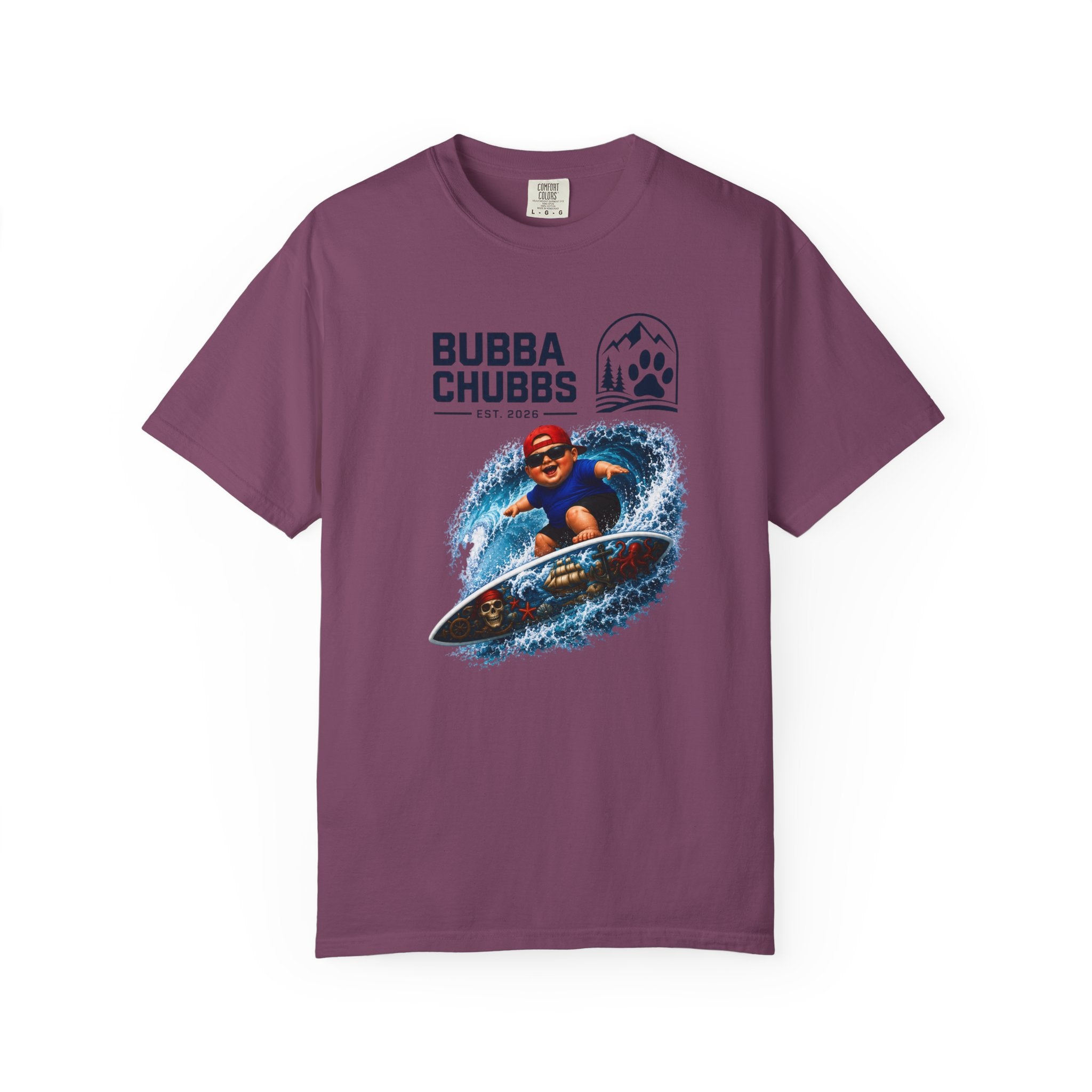 BubbaChubbs Buddy Surf Livin That Summer Life Vintage Beach Tee - BubbaChubbs Brand