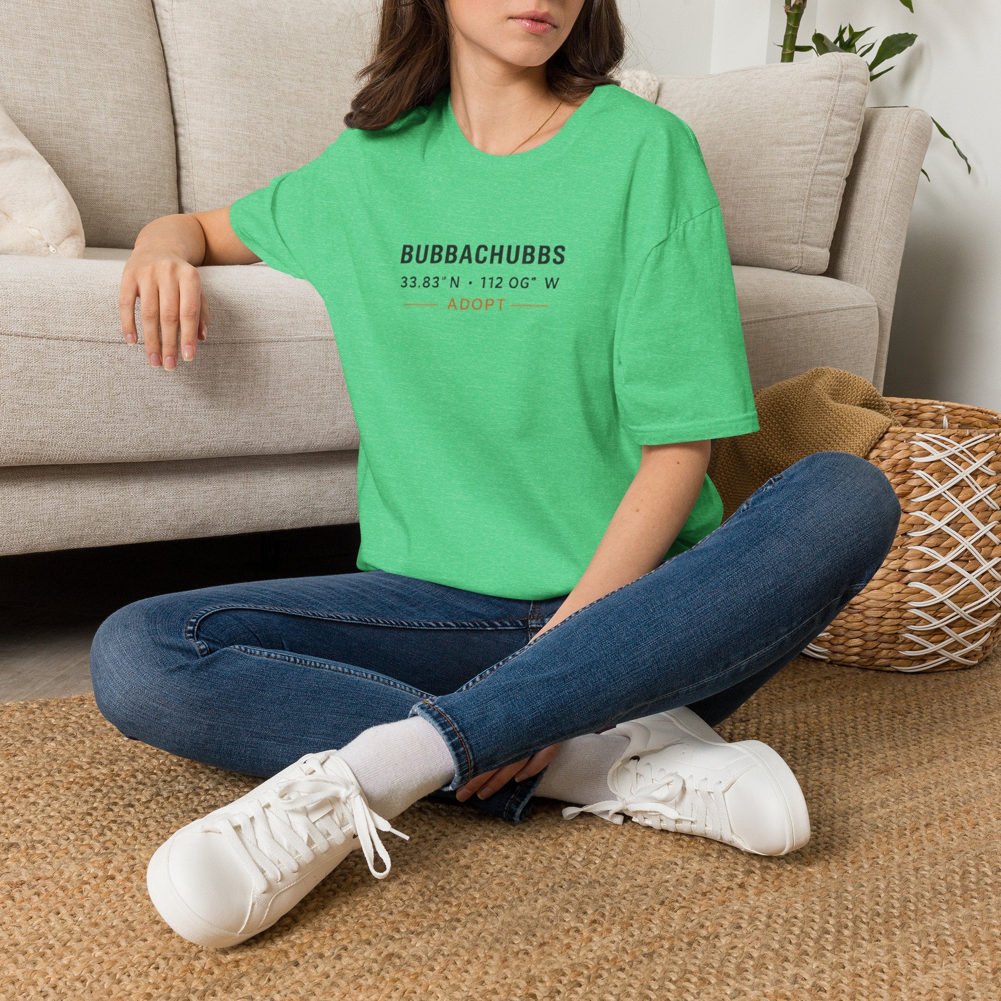 BubbaChubbs Adopt Latitude Tee - BubbaChubbs Brand