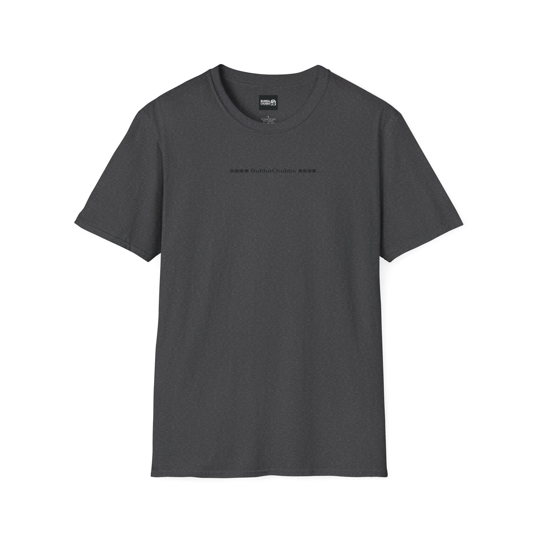 BubbaChubbs Classic Heavy Text Short-Sleeve Tee - BubbaChubbs Brand