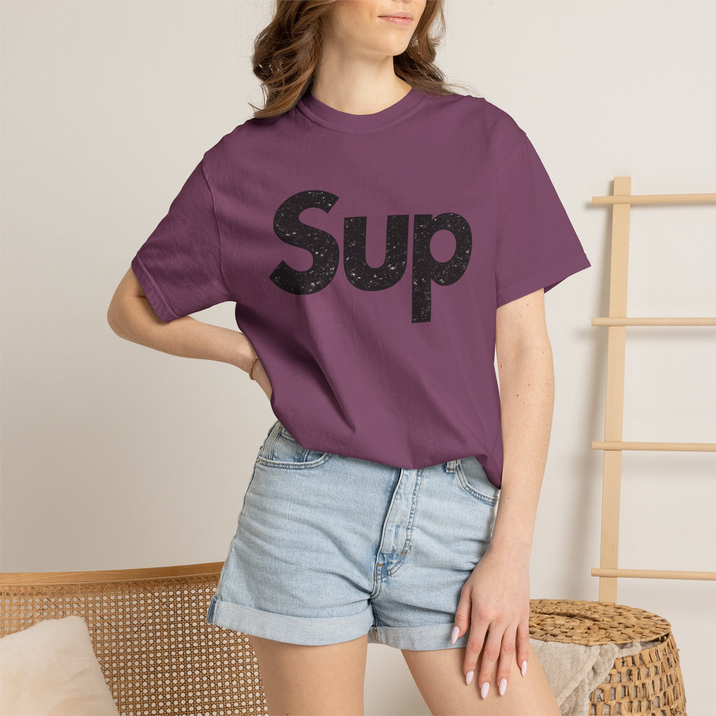 BubbaChubbs Sup Black Lettering Tee - BubbaChubbs Brand