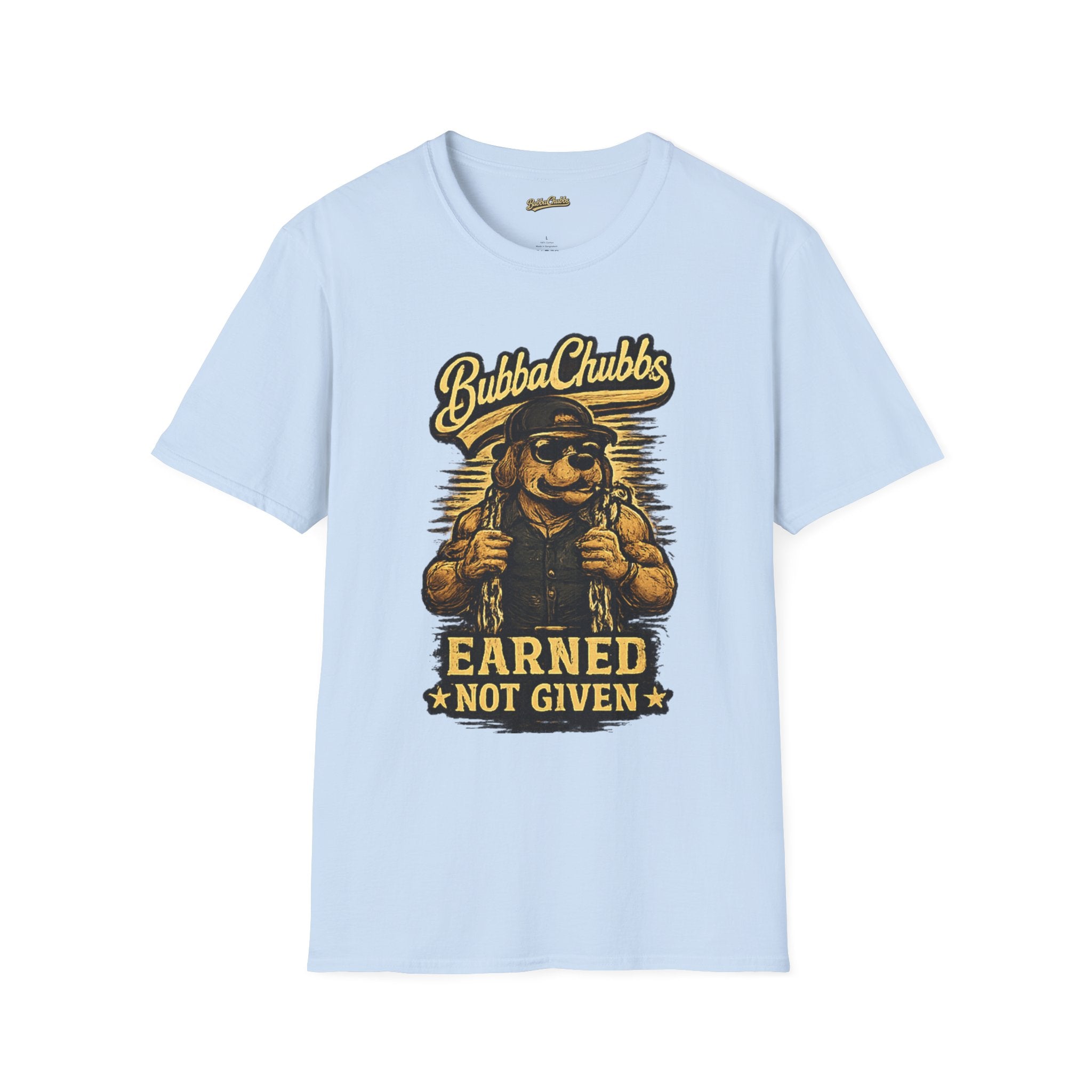 Earned Graphic Tee | BubbaChubbs Motivational T-Shirt for Men & Women