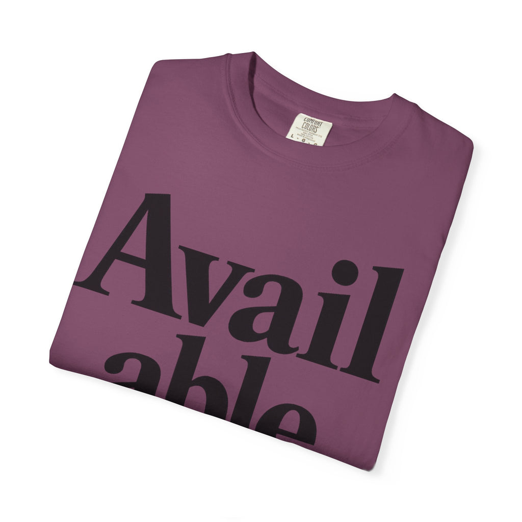 BubbaChubbs Available Tee - BubbaChubbs Brand