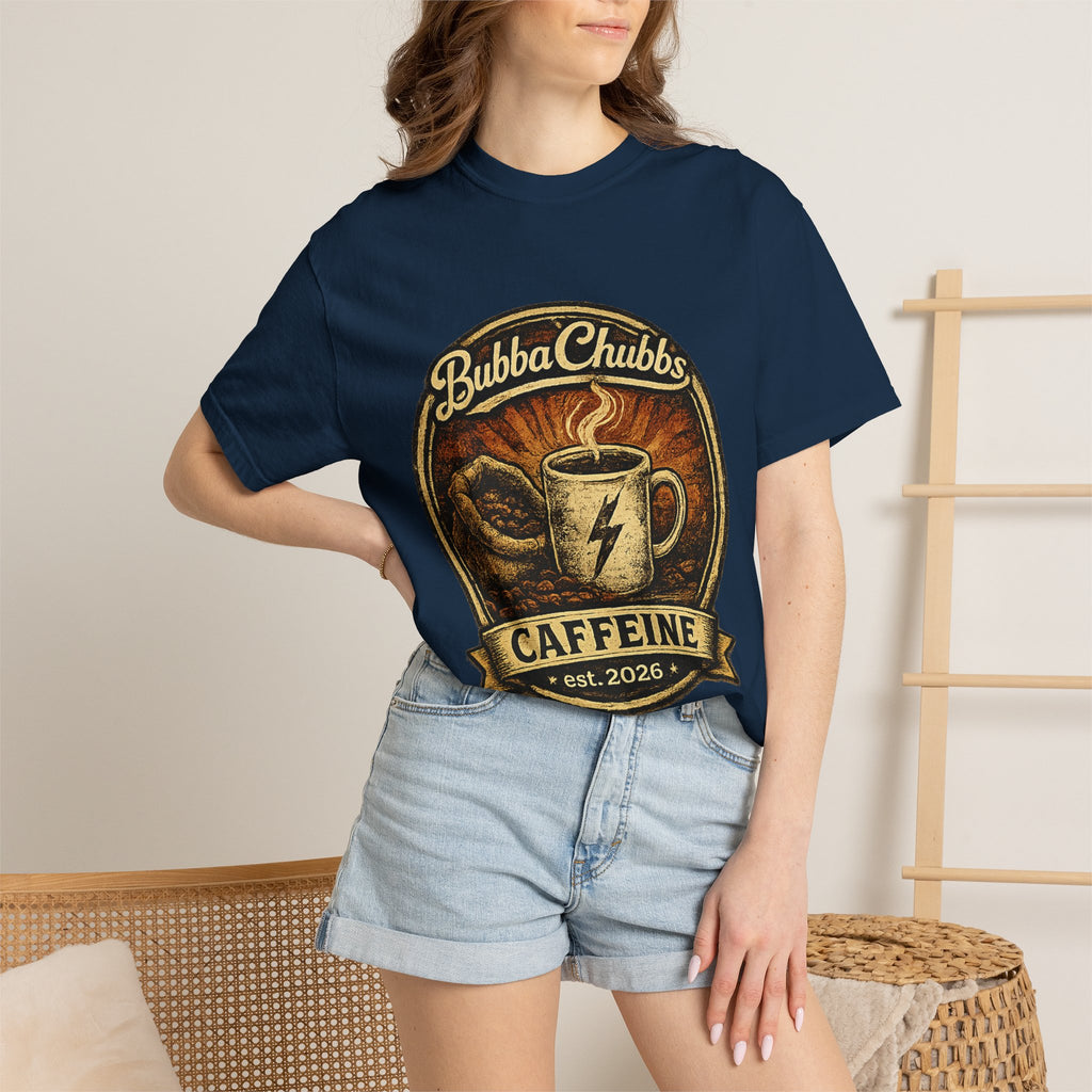 Coffee Jolt Graphic Tee | BubbaChubbs Get Out Stay Wild T-Shirt