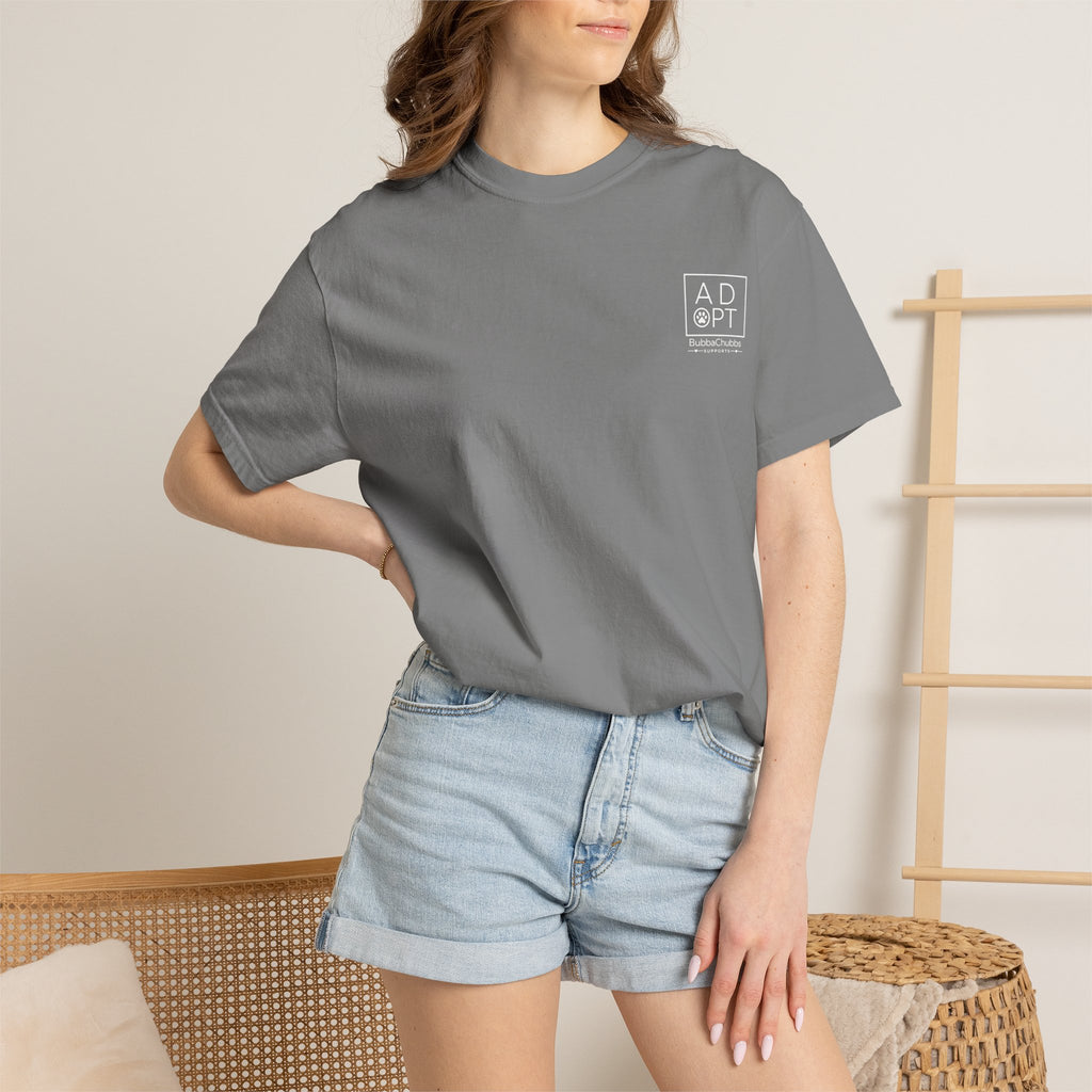 BubbaChubbs Adopt Support Tee - BubbaChubbs Brand