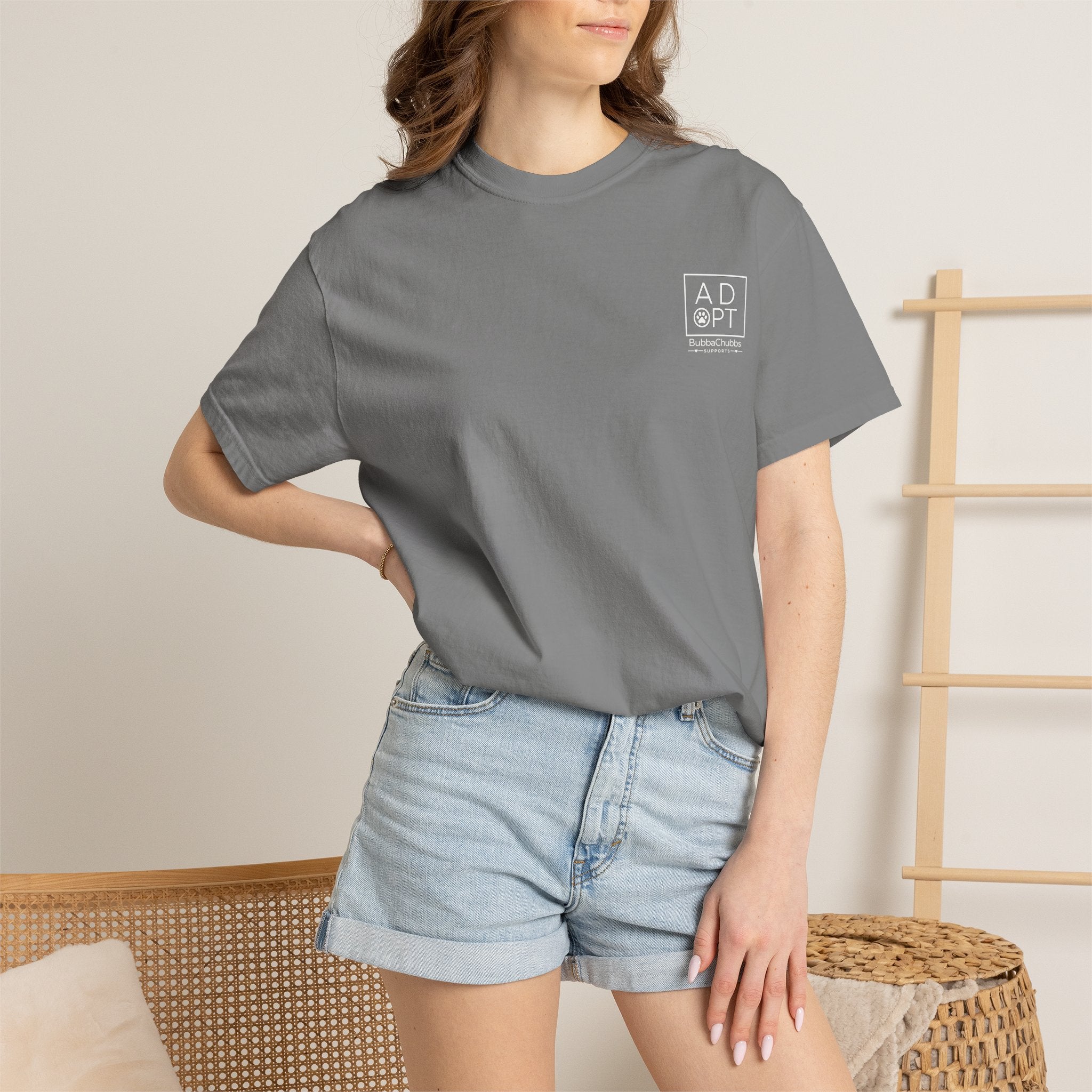 BubbaChubbs Adopt Support Tee - BubbaChubbs Brand
