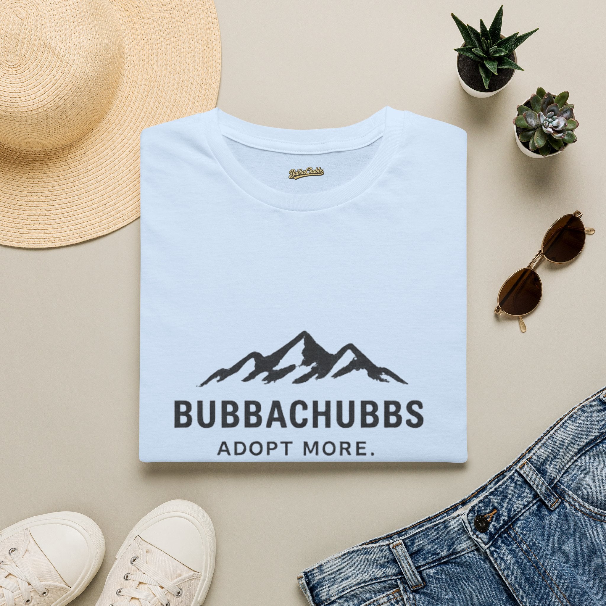 BubbaChubbs Adopt More Tee - BubbaChubbs Brand