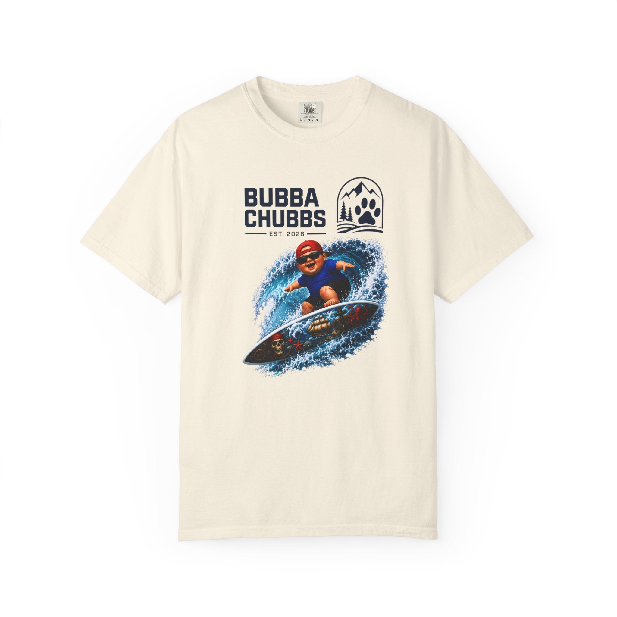 BubbaChubbs Buddy Surf Livin That Summer Life Vintage Beach Tee - BubbaChubbs Brand