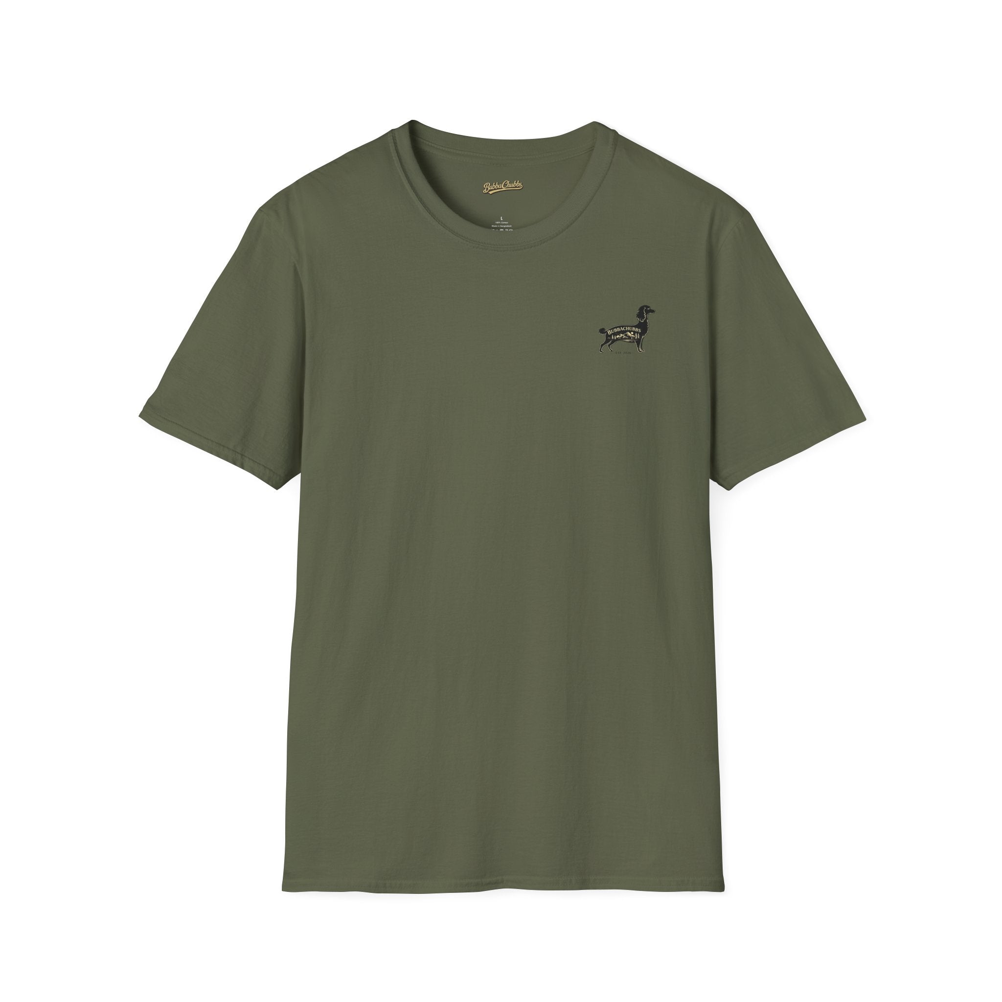 BubbaChubbs Himself Proud Chest Logo Short-Sleeve Tee - BubbaChubbs Brand