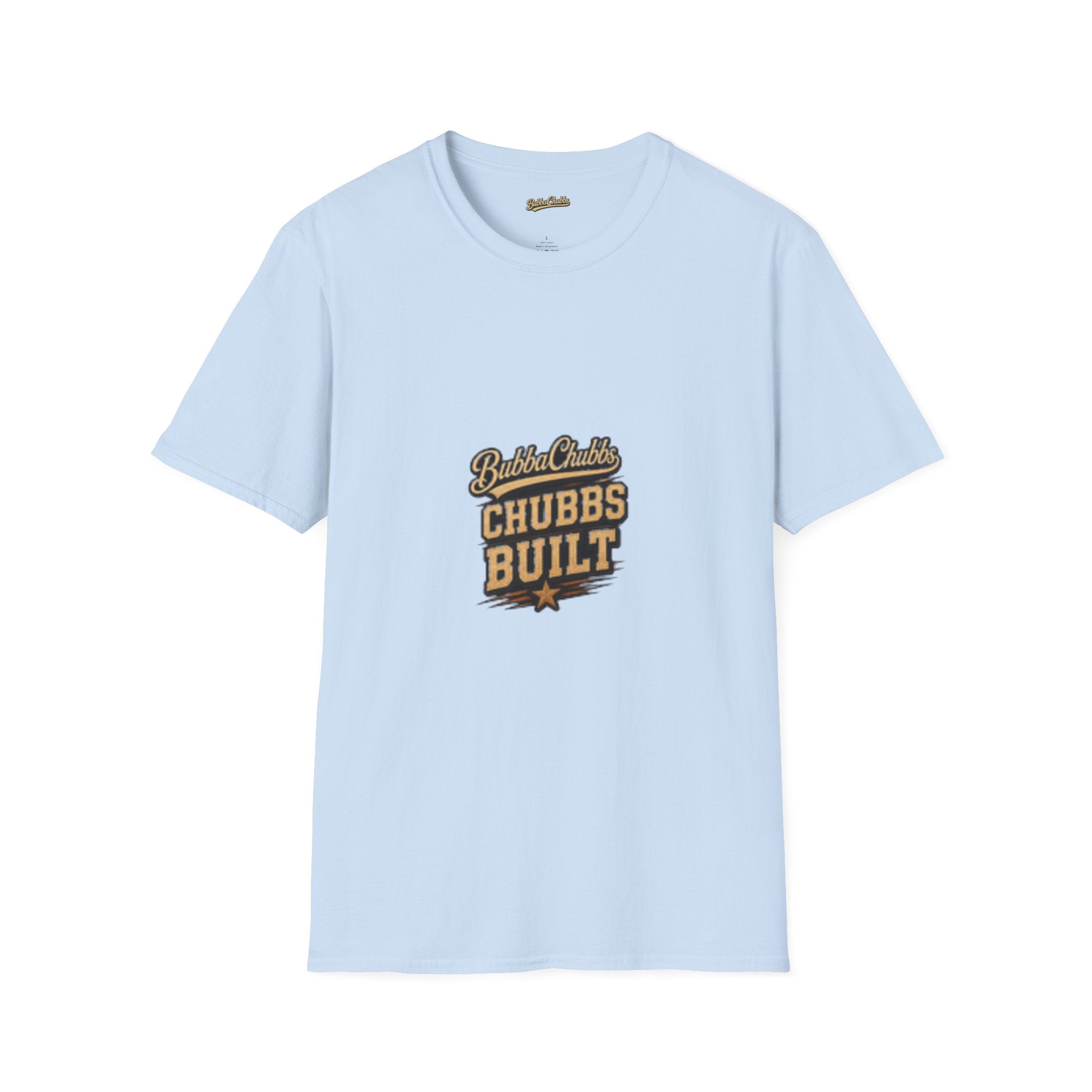 Powered by Chubbs Graphic Tee | BubbaChubbs Statement T-Shirt