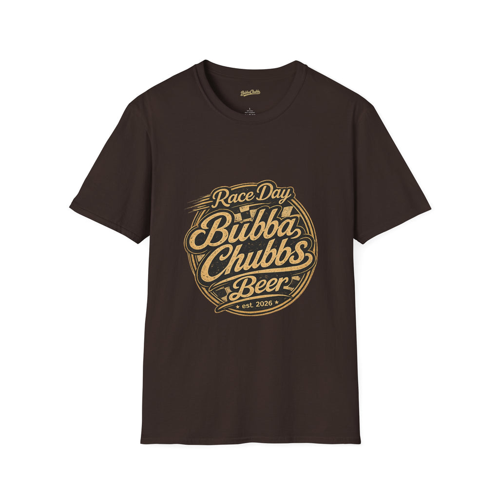BubbaChubbs Race Day Bubba Beer Logo T-Shirt Printify