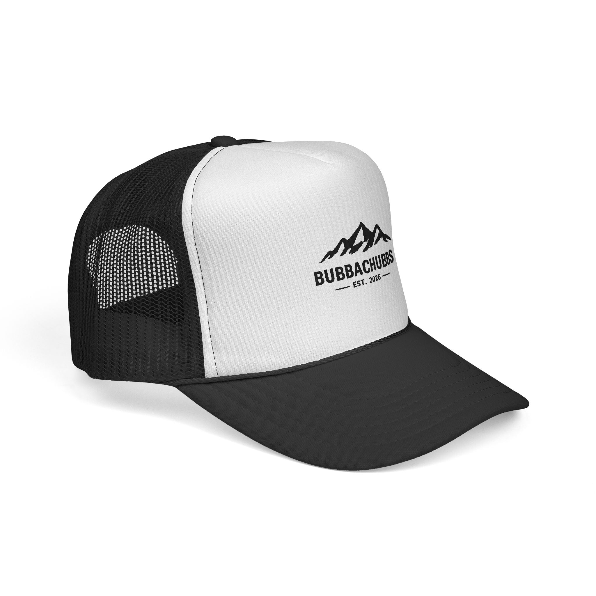 BubbaChubbs Adventure Mountain Trucker Cap — Retro Hat - BubbaChubbs Brand