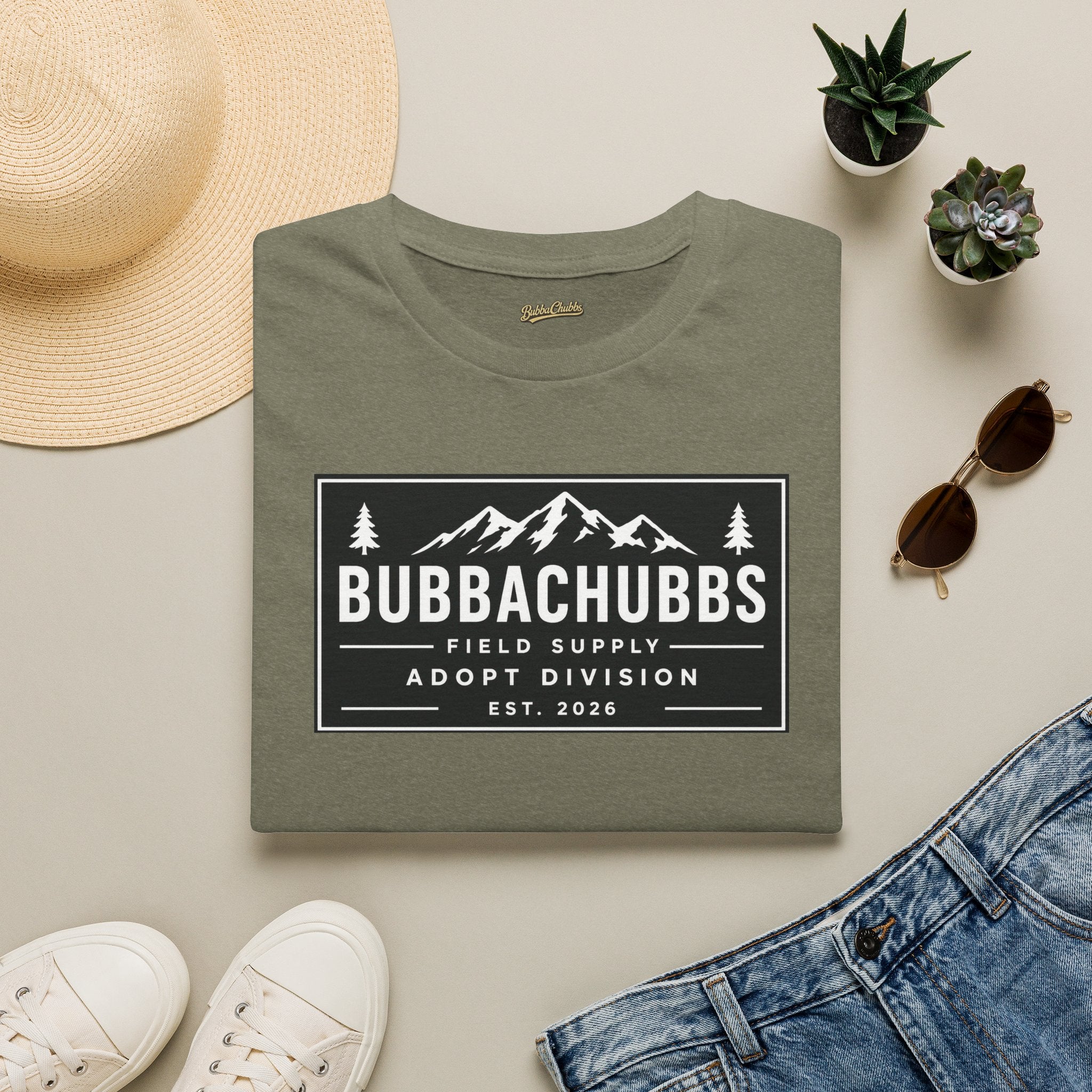 BubbaChubbs Adopt Supply Tee - BubbaChubbs Brand