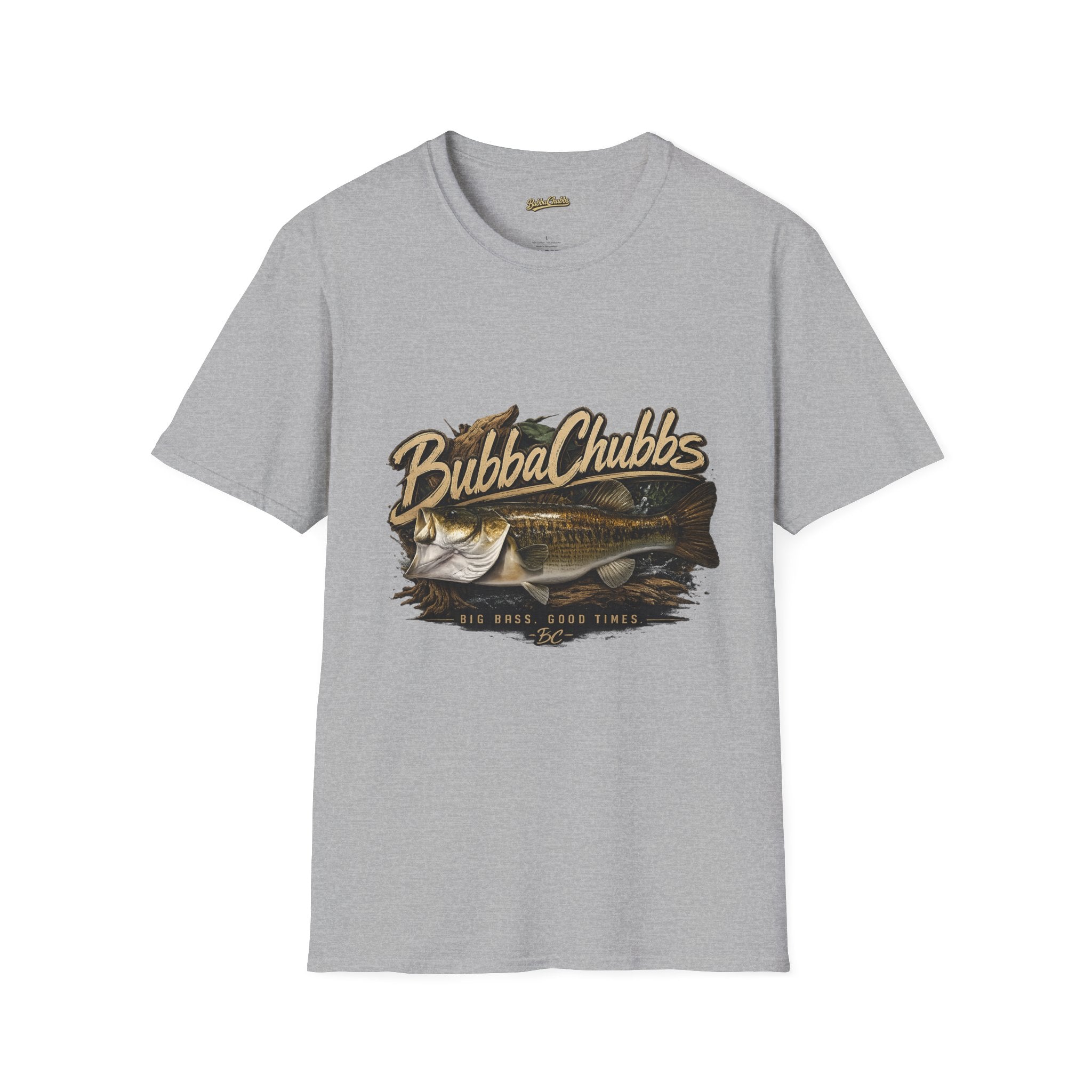 BubbaChubbs Gone Fishing Graphic Tee Printify