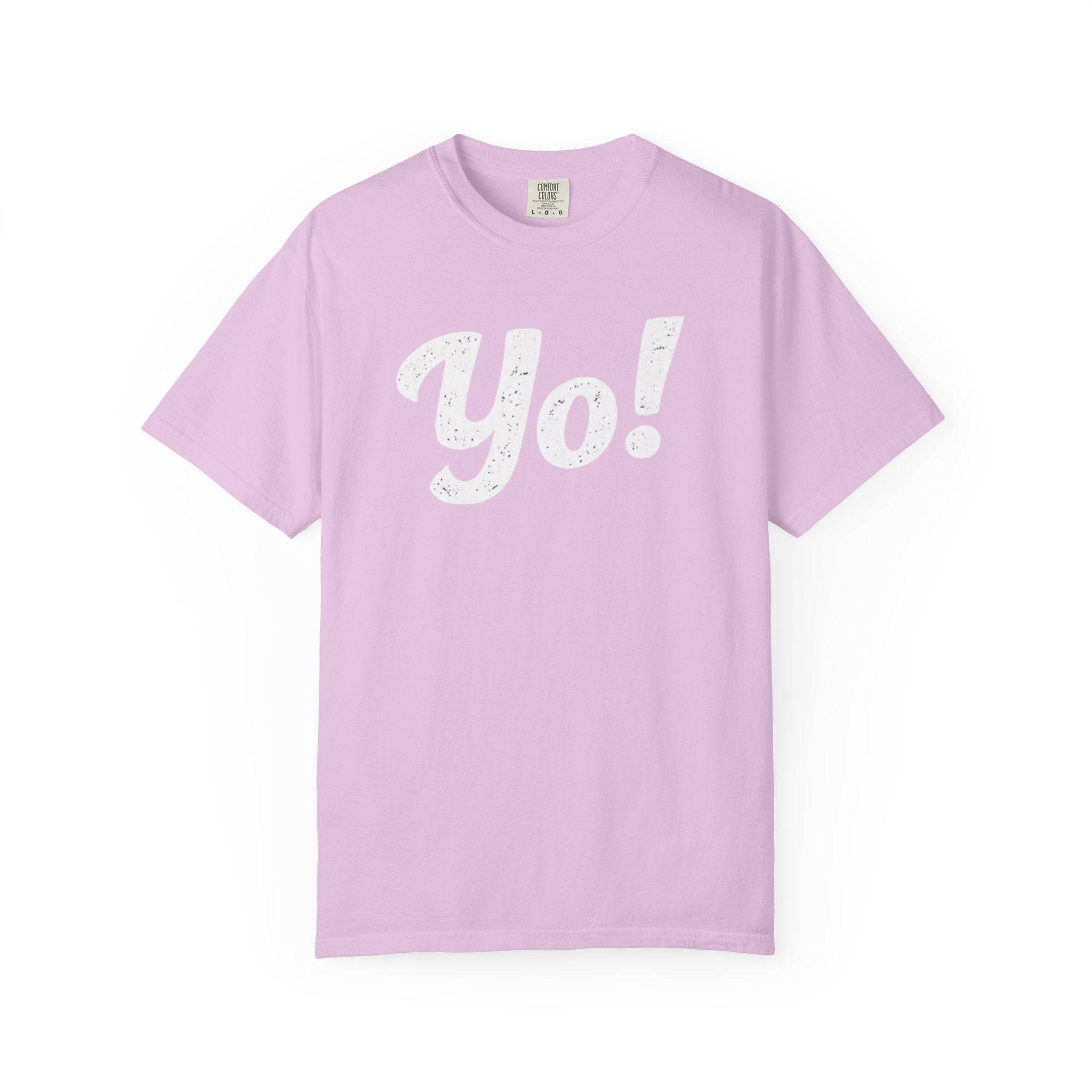 BubbaChubbs Yo! White Lettering Tee - BubbaChubbs Brand
