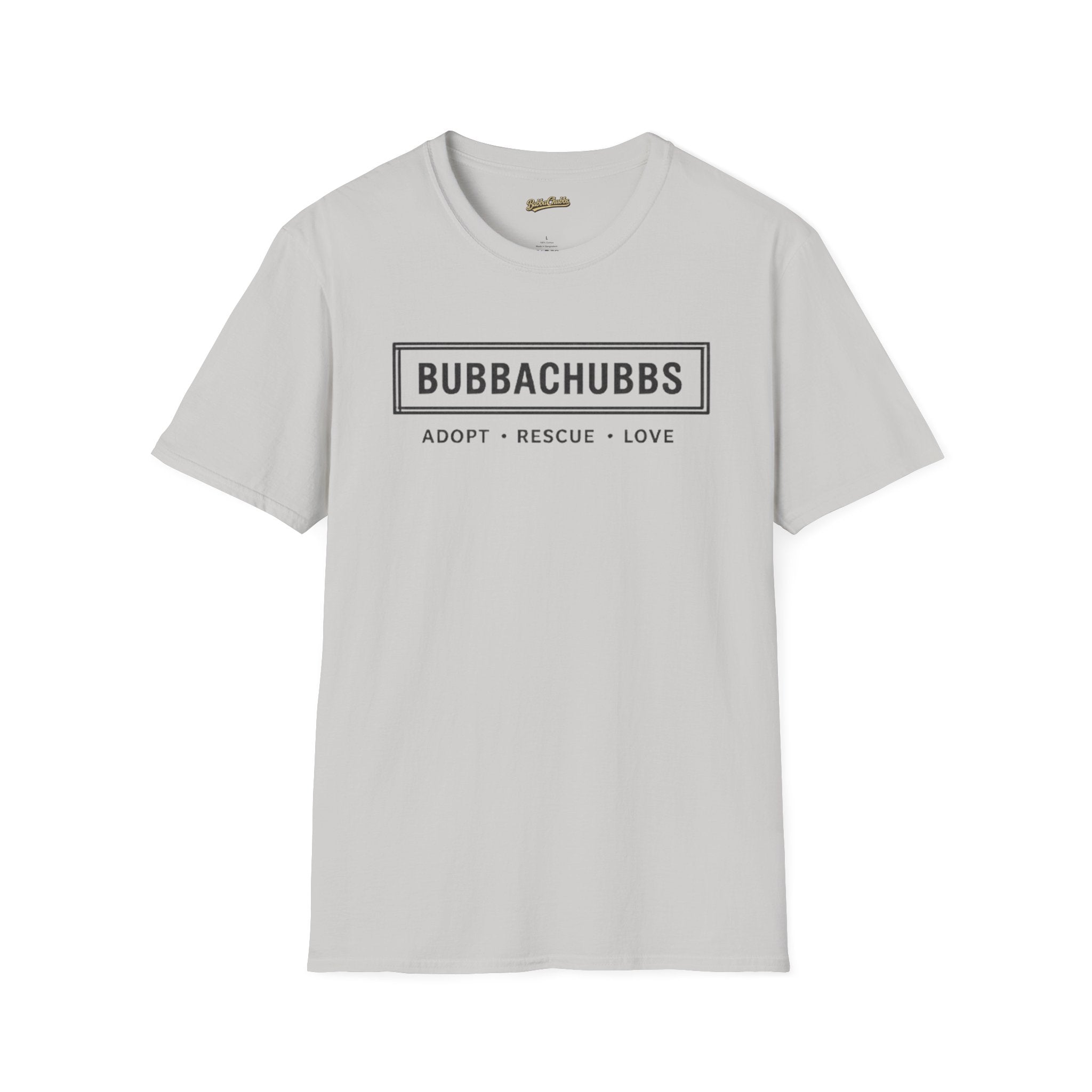 BubbaChubbs Adopt Rescue and Love Tee Printify