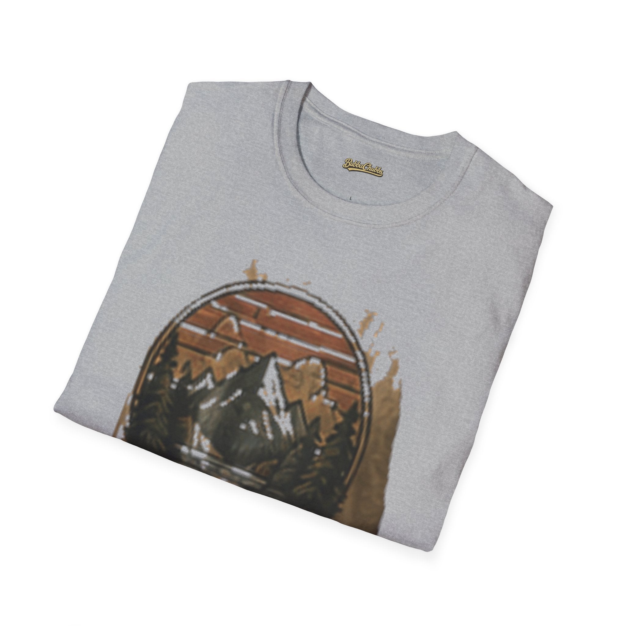Mountain Vibe Graphic Tee | BubbaChubbs Outdoor Adventure T-Shirt