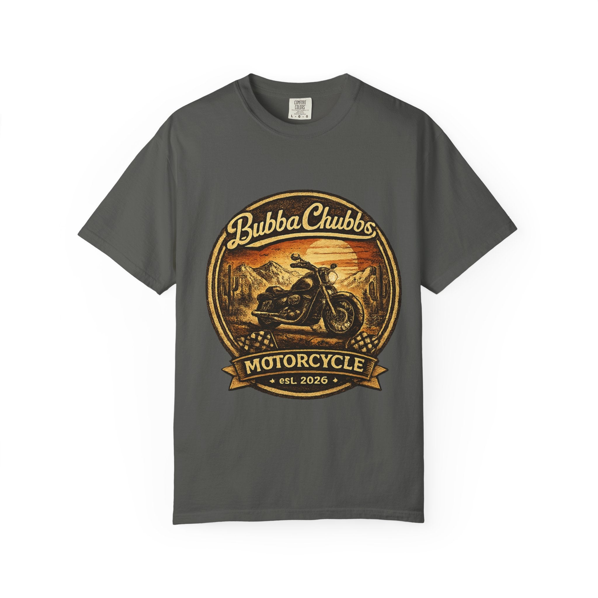 Motorcycle Graphic Tee | BubbaChubbs Biker Get Out Stay Wild T-Shirt