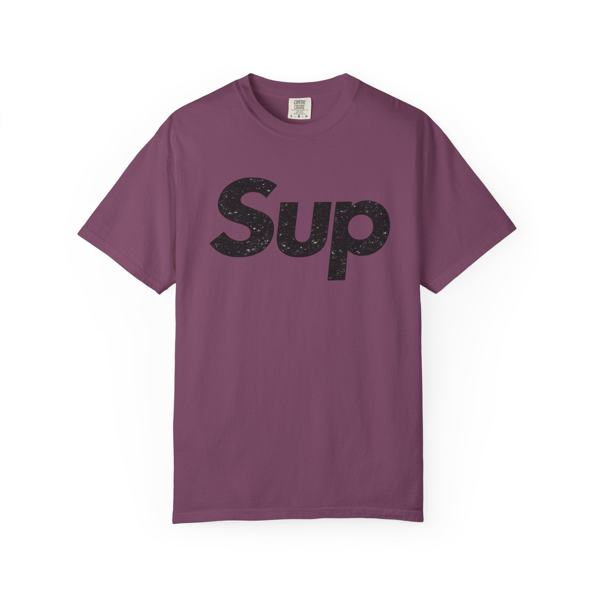 BubbaChubbs Sup Black Lettering Tee - BubbaChubbs Brand
