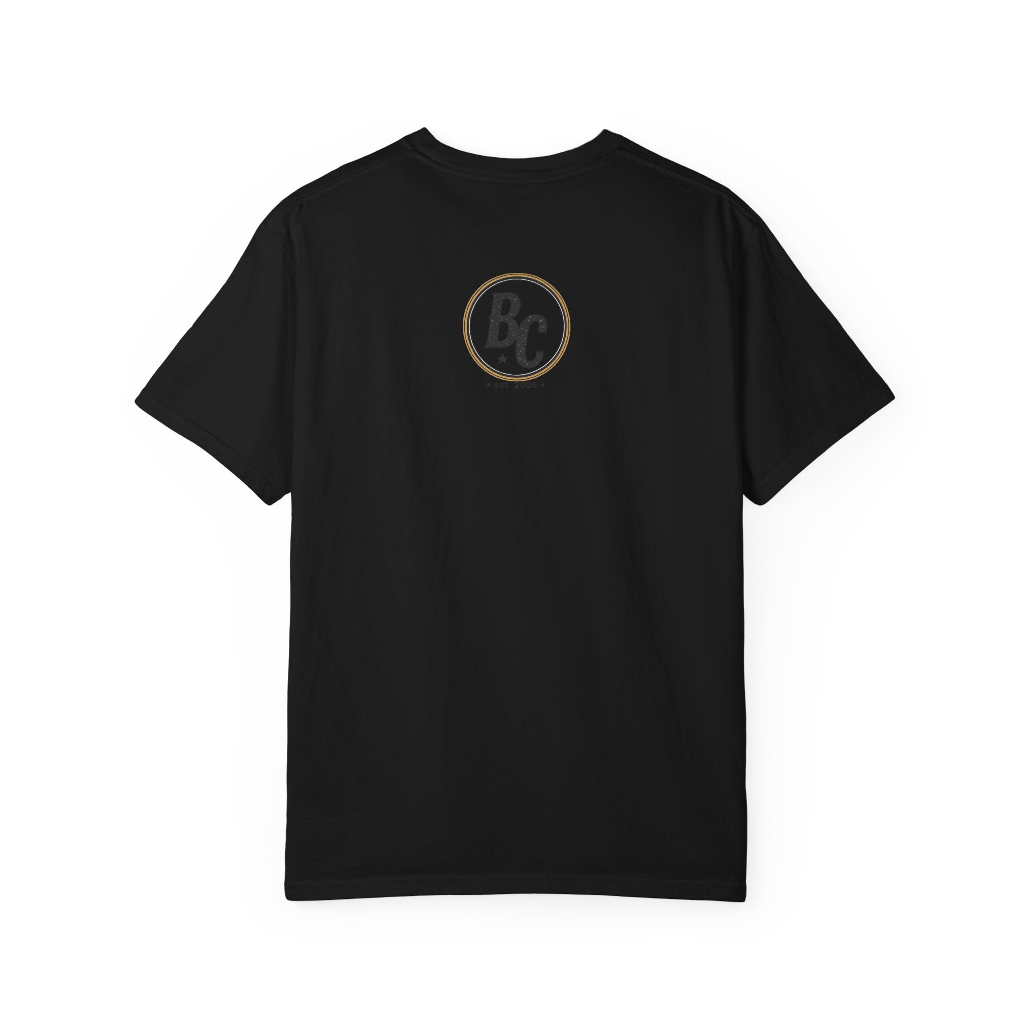 BubbaChubbs Dogs Tats Travel Mountain Tee Printify