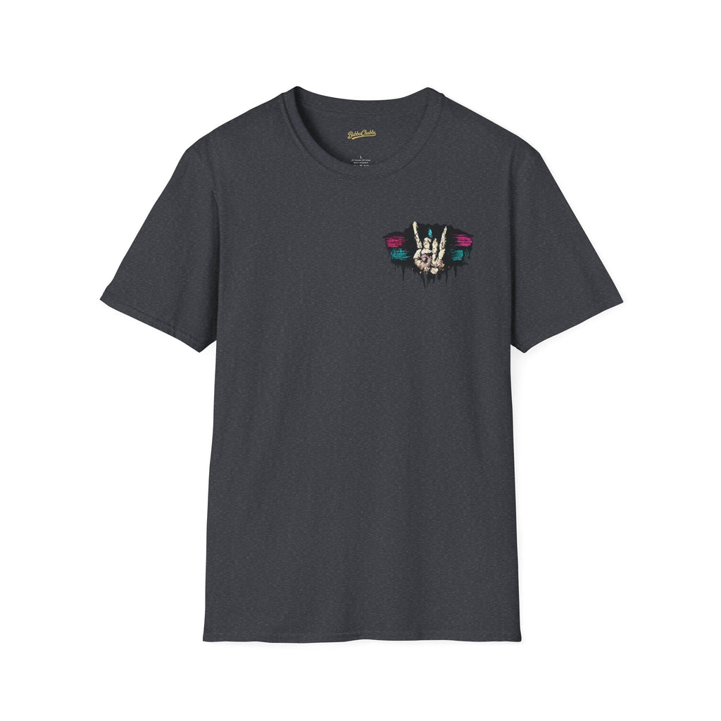 BubbaChubbs Skull Fingers Peace Tee - BubbaChubbs Brand