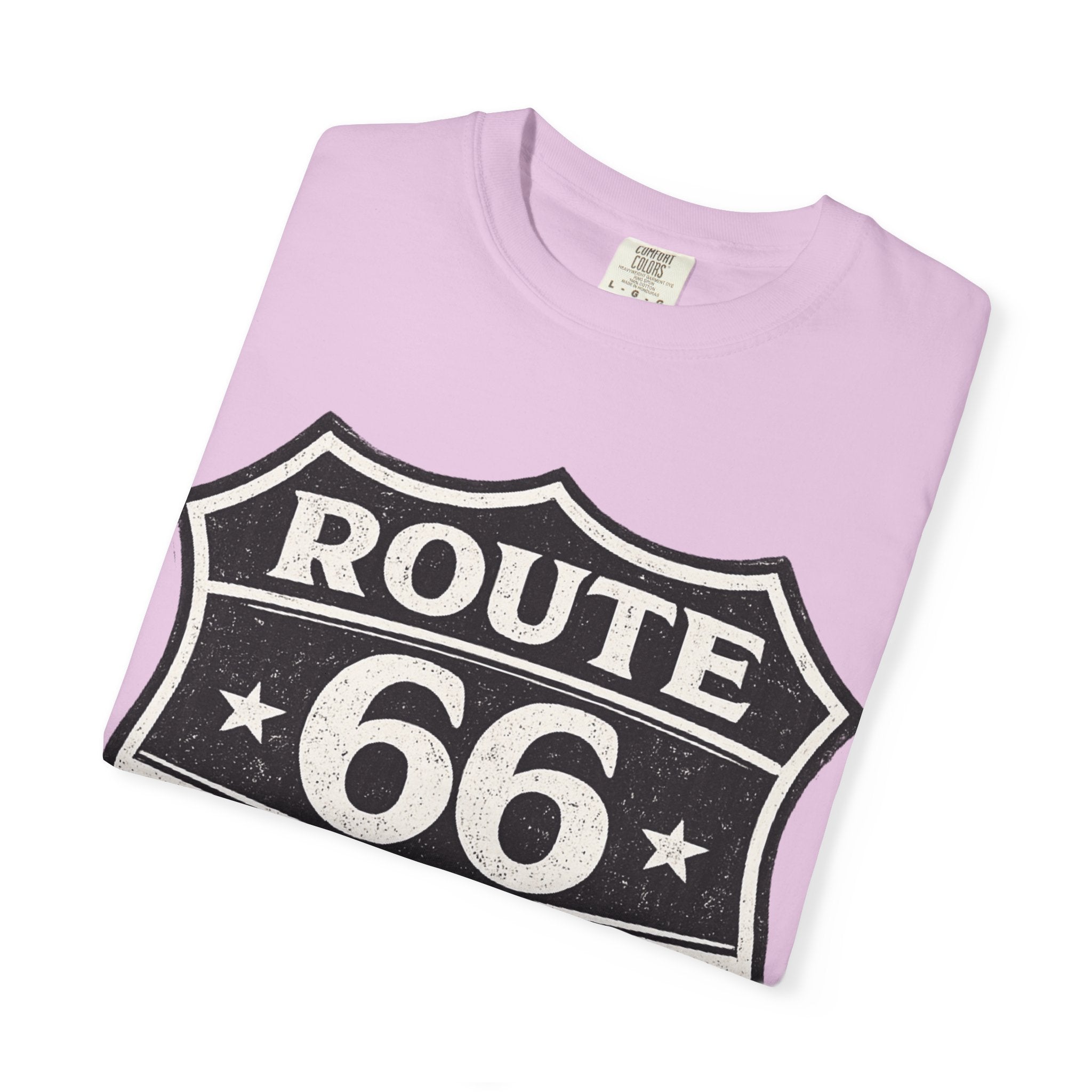 BubbaChubbs Dogs Tats Travel Route 66 Tee Printify