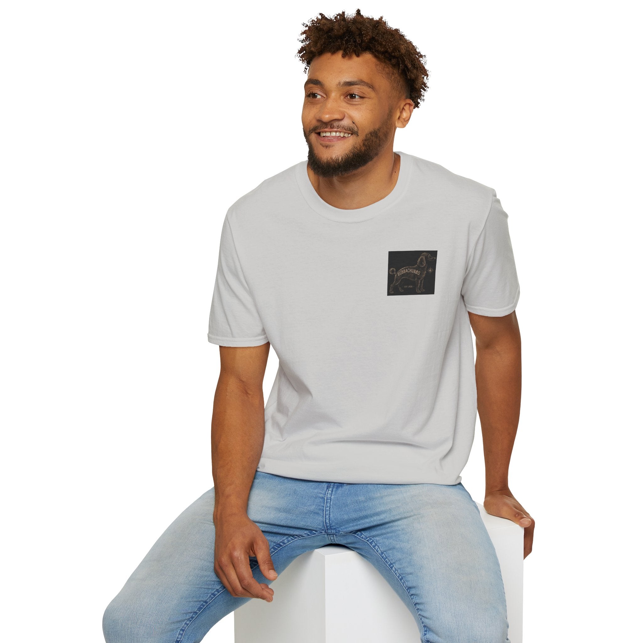 BubbaChubbs Himself Positioned Short-Sleeve Tee - BubbaChubbs Brand