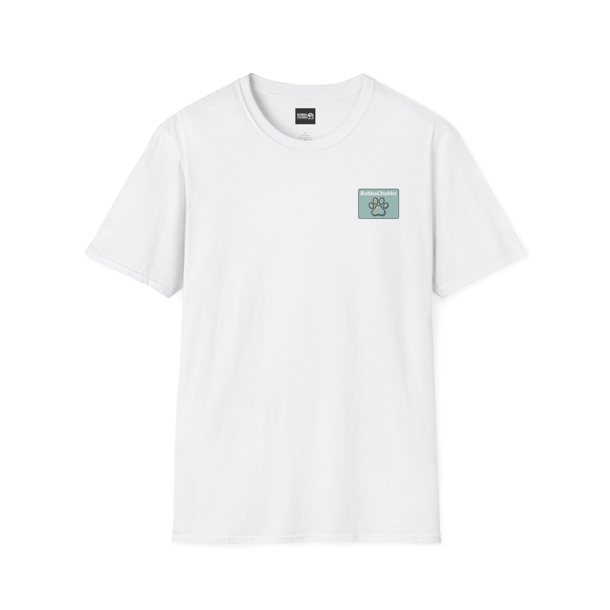 BubbaChubbs Logo front and Back Short-Sleeve Tee - BubbaChubbs Brand