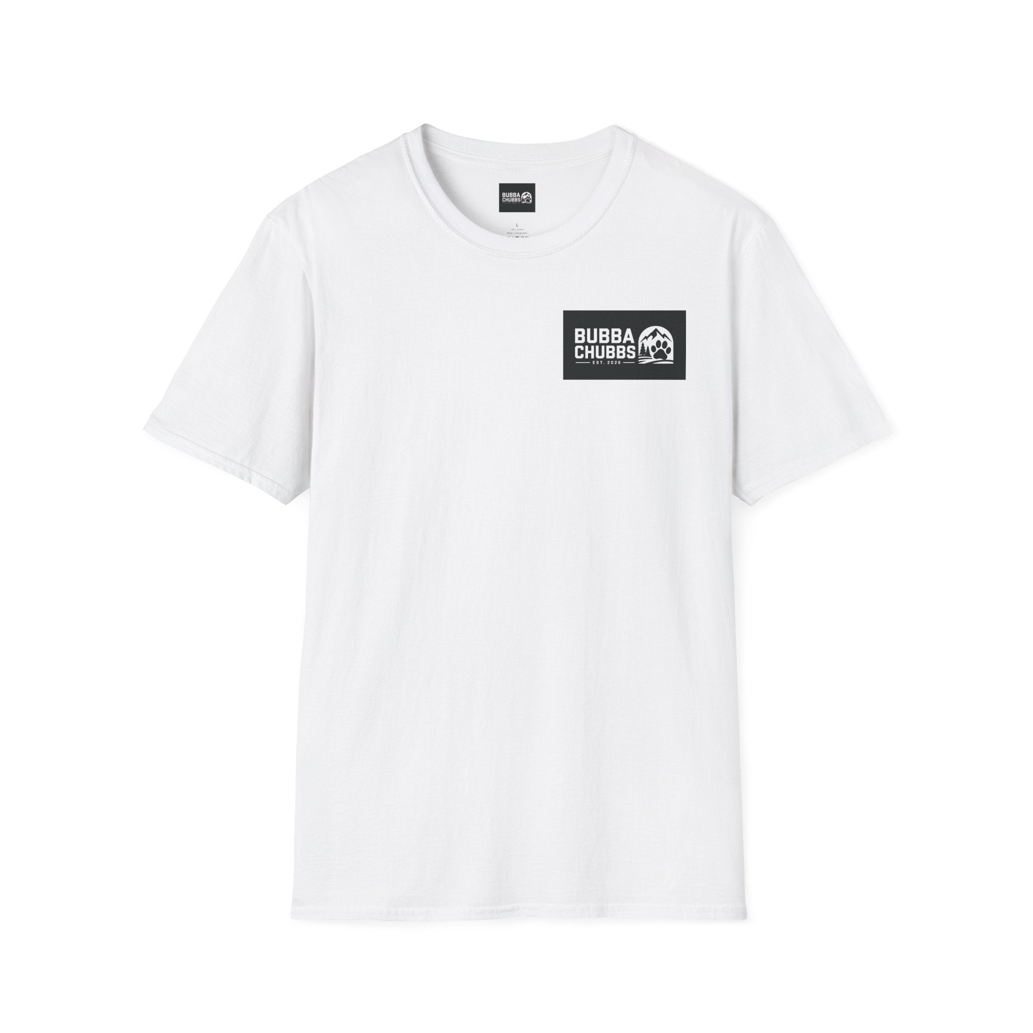 BubbaChubbs Updated Modern Logo Short-Sleeve Tee - BubbaChubbs Brand